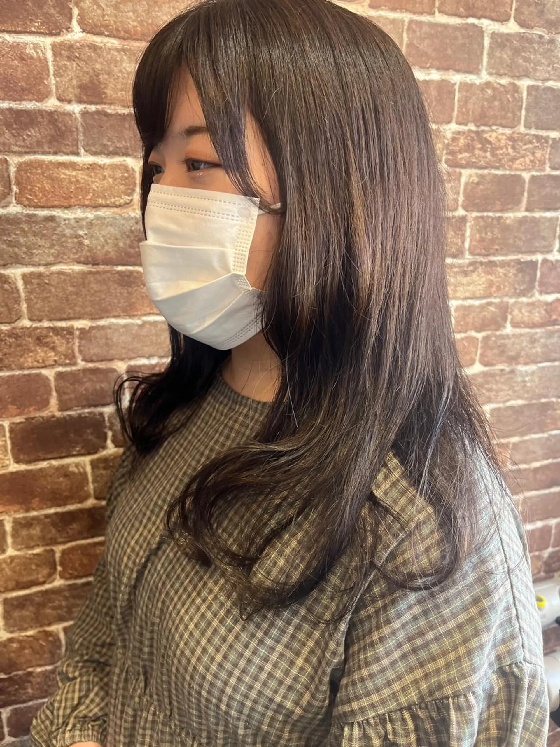 ロング カラー パーマ ヘアアレンジ メンズ キッズ ネイル マツエク・マツパ アイブロウ メンズハイライト メンズパーマ ブラウンカラー ケアカラー 透明感カラー ヘッドスパ 久木原 ゆりのヘアスタイル