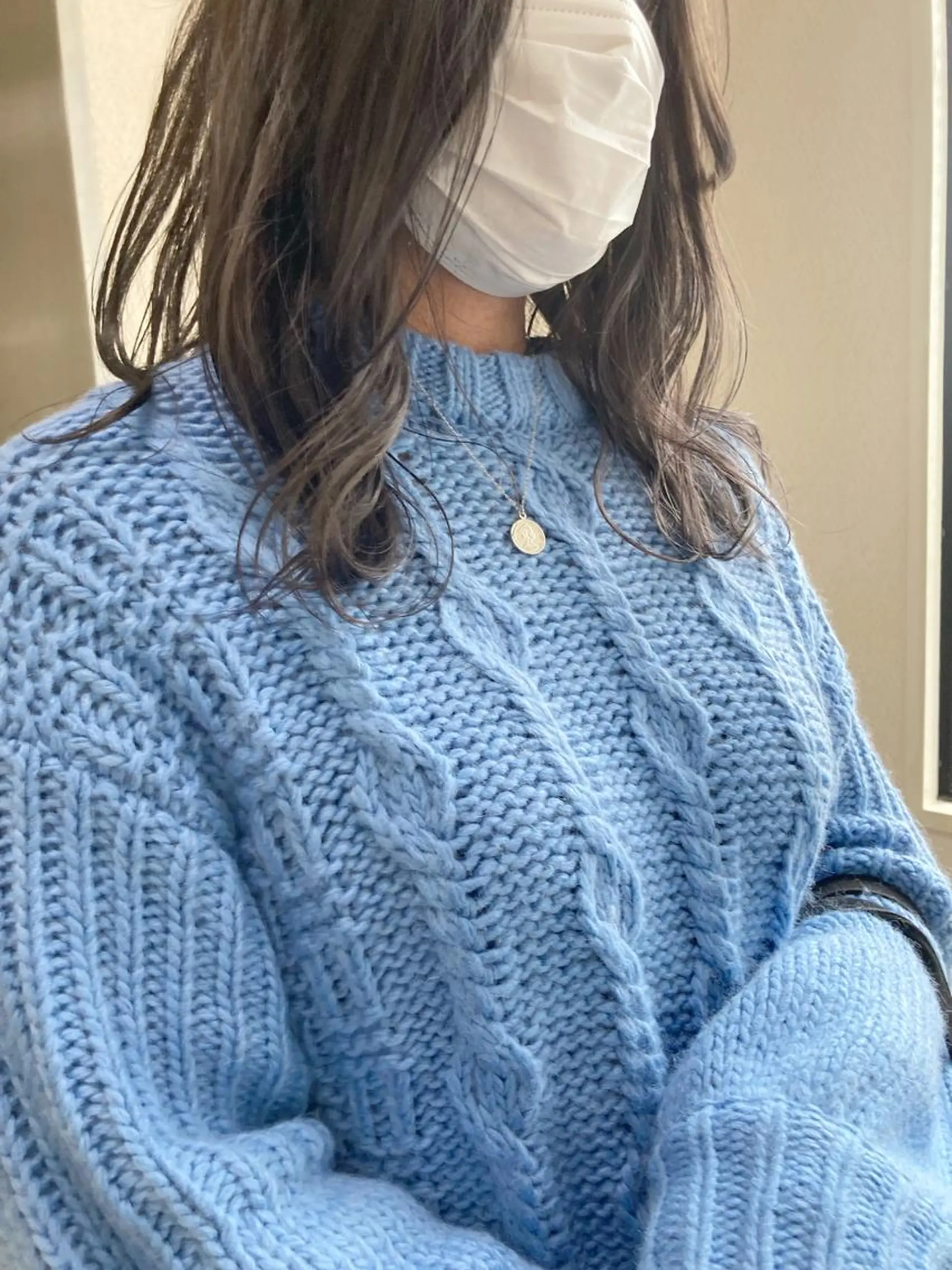 セミロング カラー ブリーチ 透明感カラー カット ヘアカラー トリートメント 小木曽智美 /ボブ/ショートのヘアスタイル