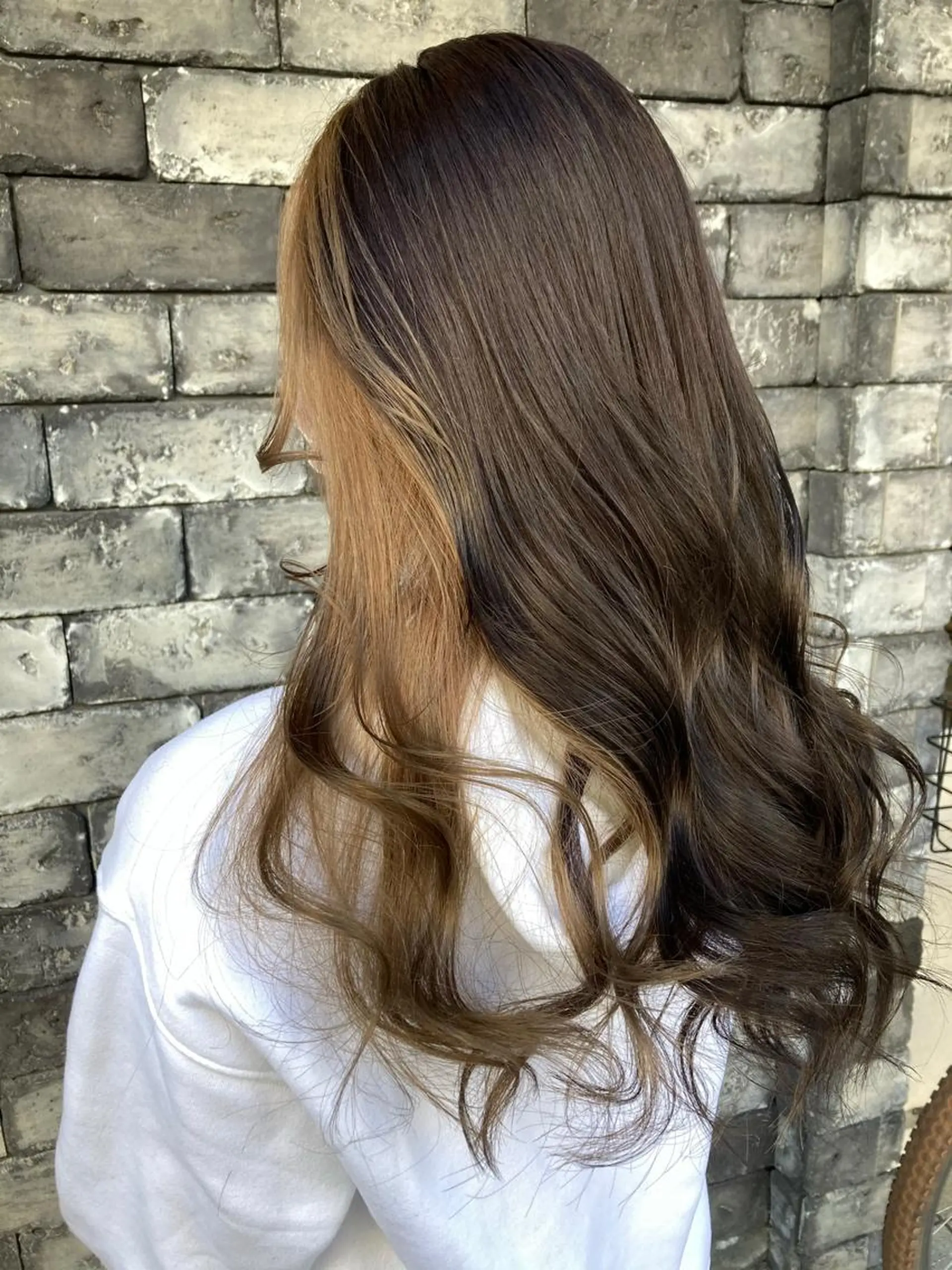 ロング カラー カット ヘアカラー トリートメント ✂️似合わせの魔術師 石田一樹✂️のヘアスタイル