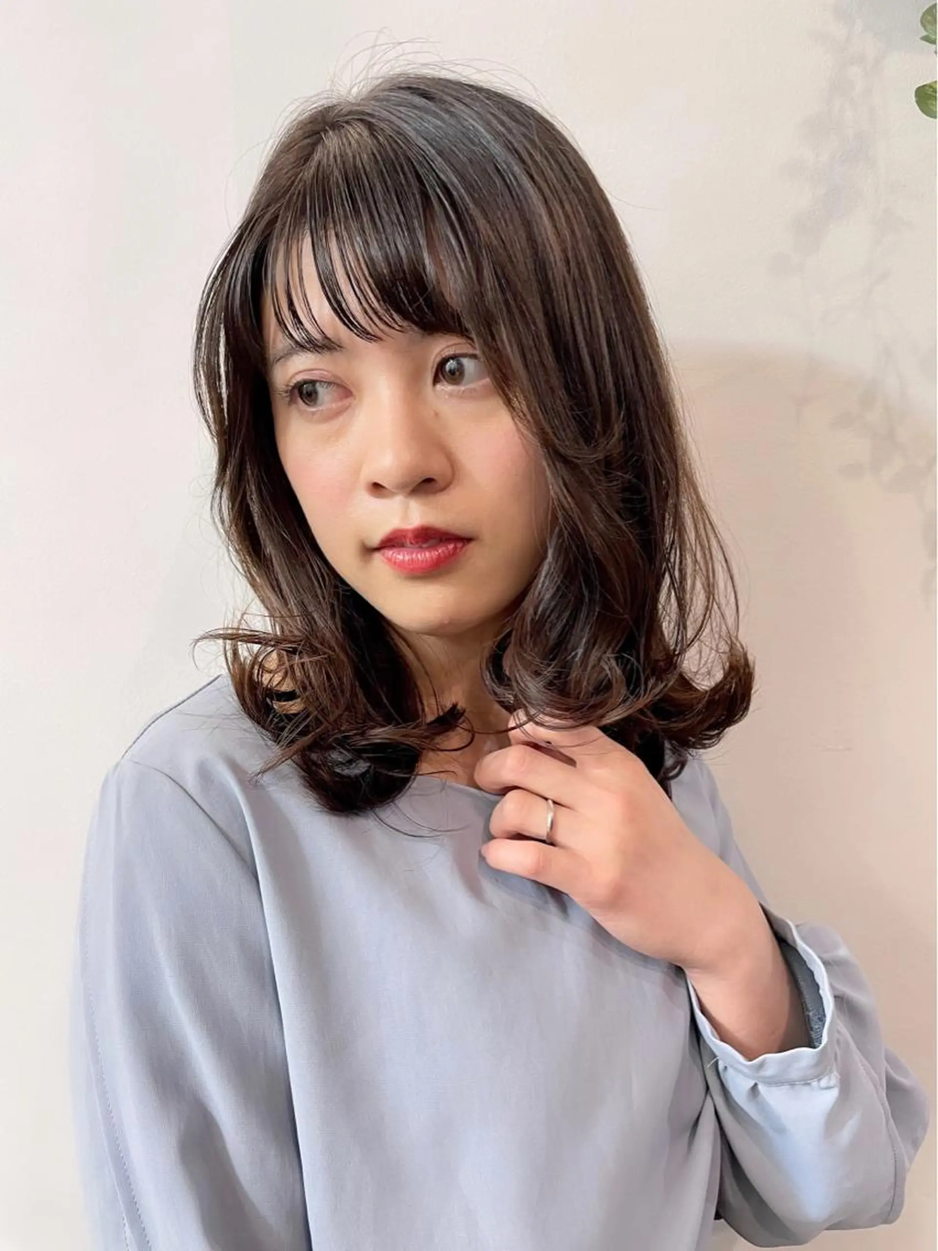 セミロング カラー ツヤ美髪💐 髪質改善/高山愛来のヘアスタイル