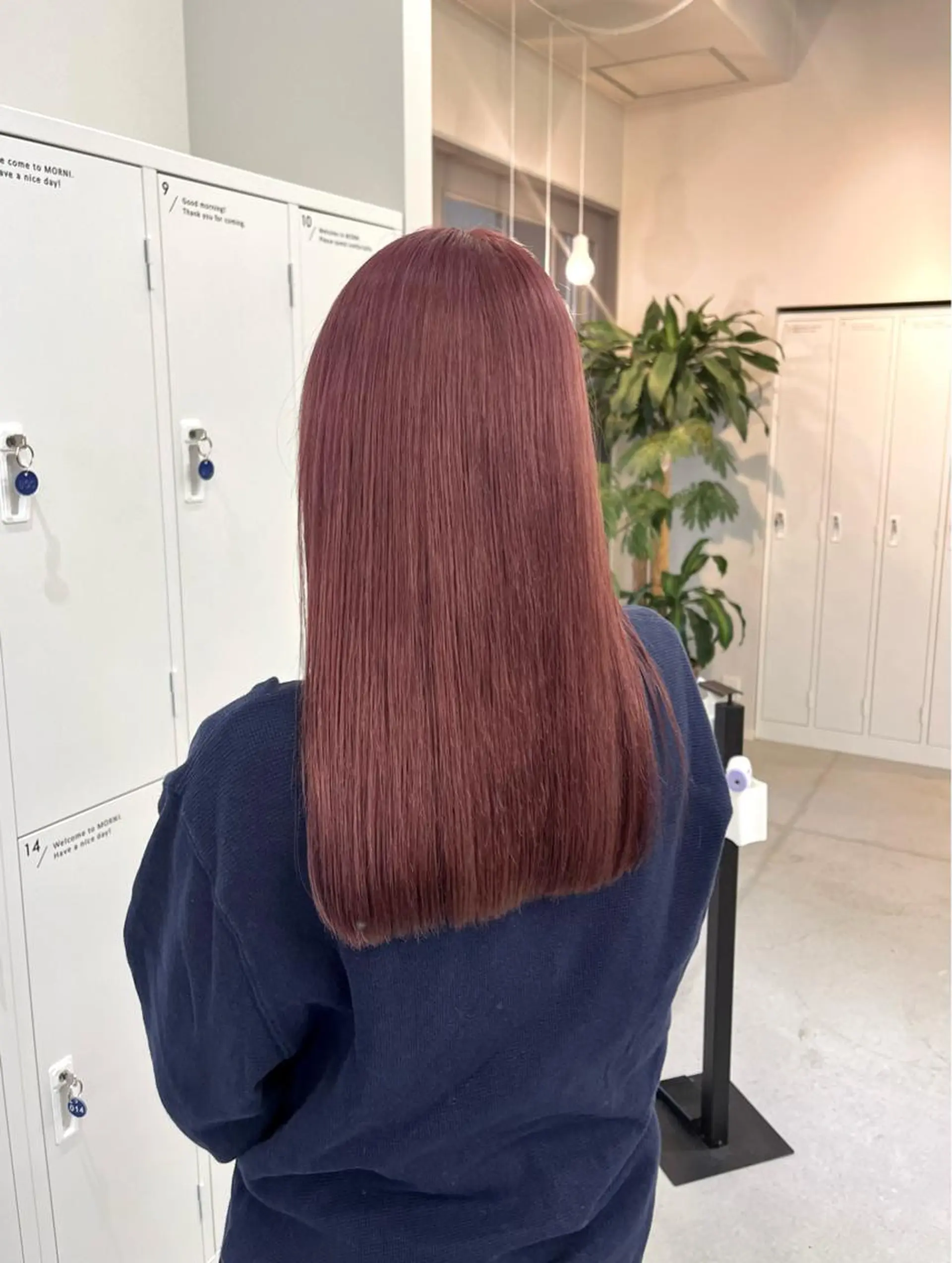 ロング カラー ベージュカラー ピンクカラー ピンクベージュ 神原 茉依🩰🪩のヘアスタイル