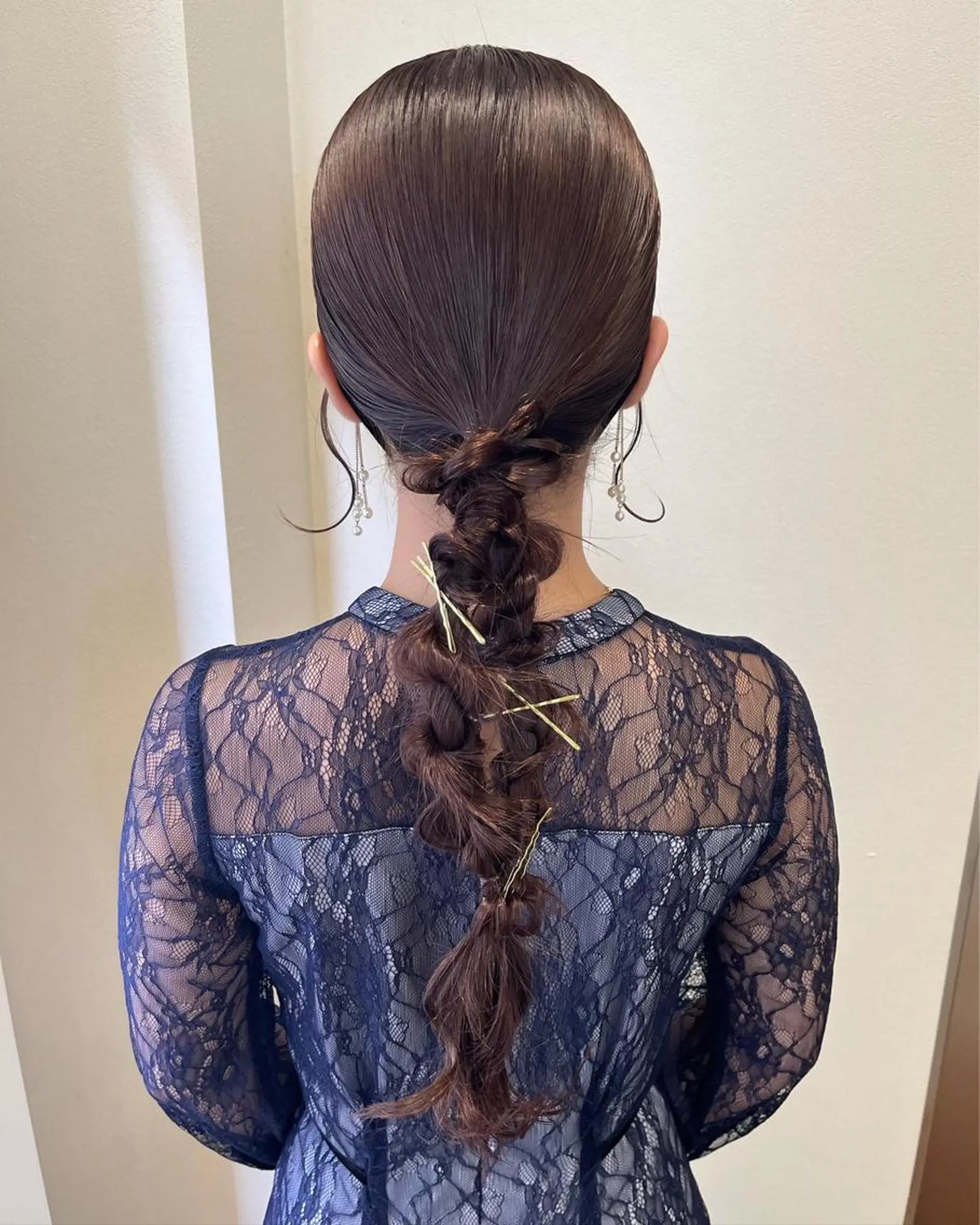 ロング ヘアセット サソウ ユリエ🥥のヘアスタイル