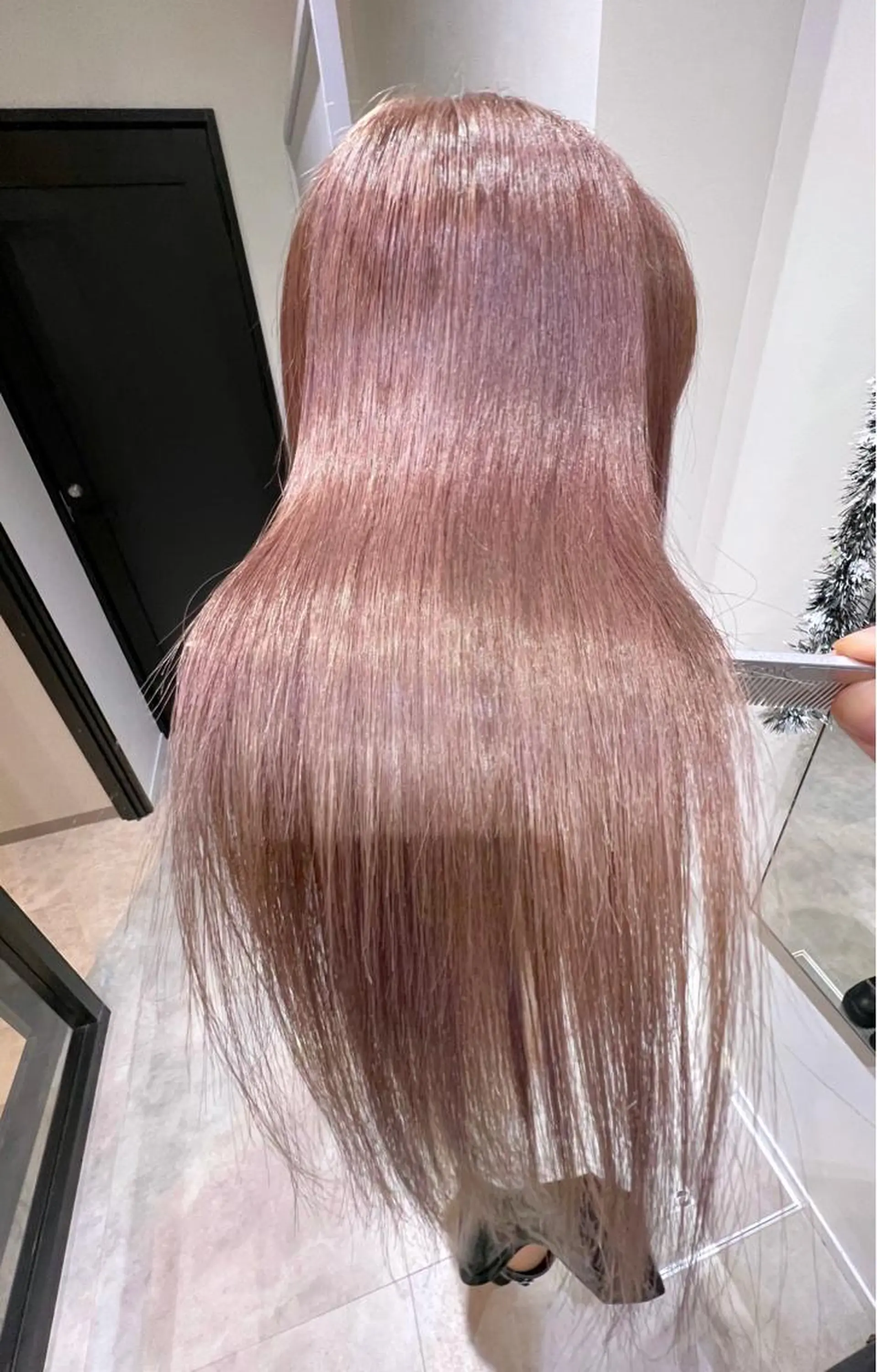 ロング カラー ヘアアレンジ ブリーチ 髪質改善 顔まわり職人🇰🇷 韓国ヘア/KAITOのヘアスタイル