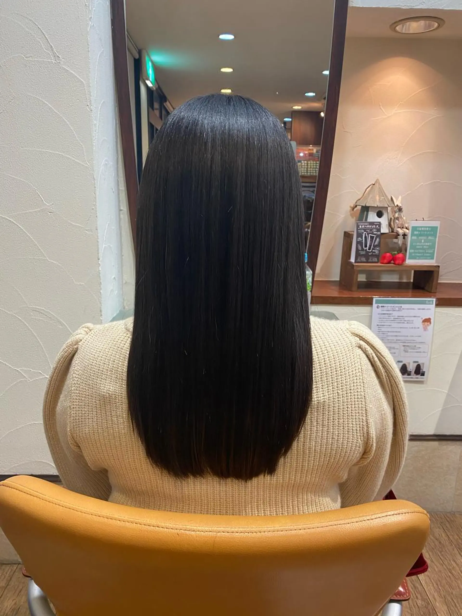 ロング 髪質改善 トリートメント 酸熱トリートメント サプリームヘア 飯田みち瑠のヘアスタイル