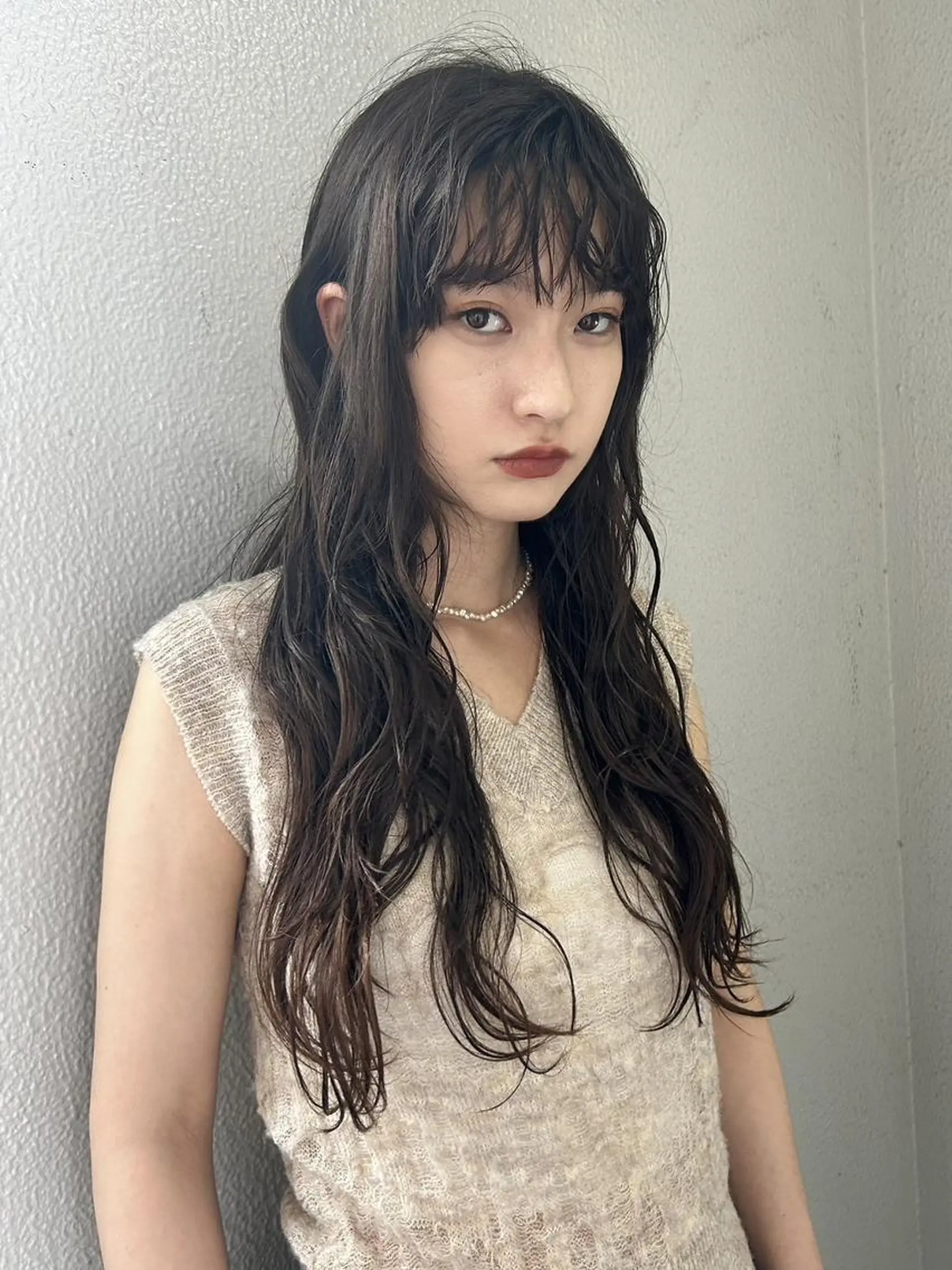 パーマ ロング カット ヘアカラー パーマ トリートメント 🌼U24 ヘアデザインラボのヘアスタイル