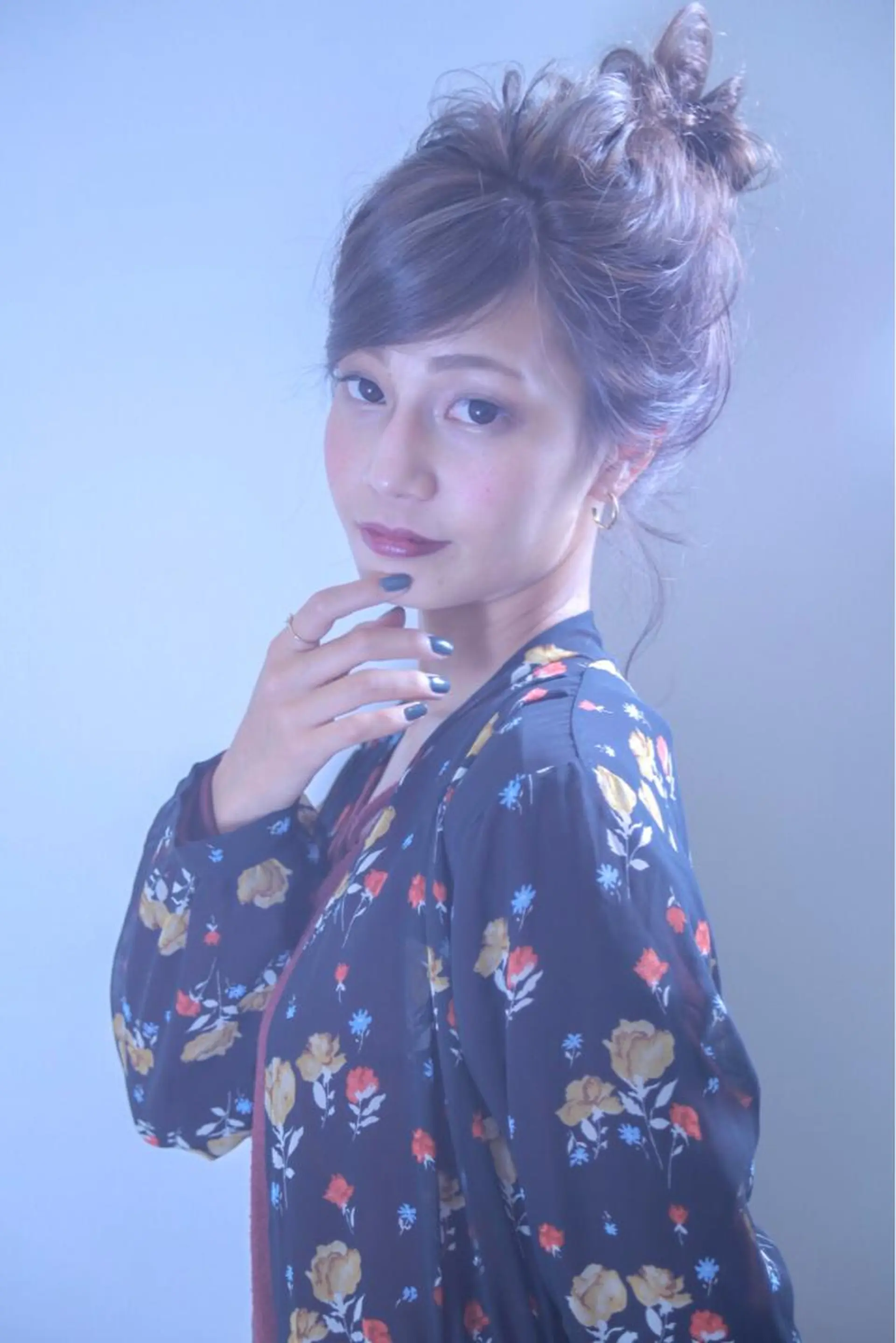 ロング カラー ヘアアレンジ 伊藤 裕貴のヘアスタイル