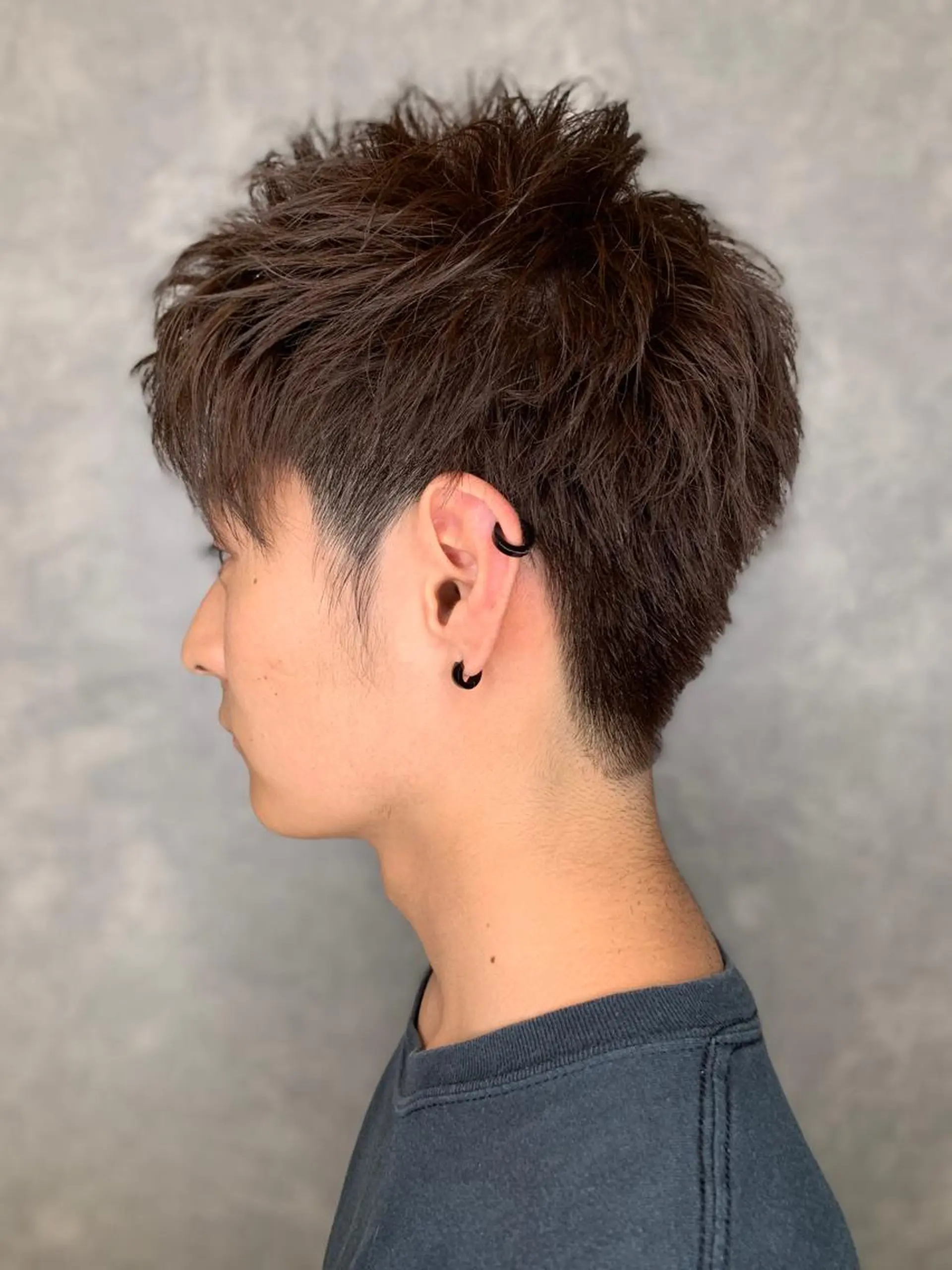 メンズ 吹田 駿 髪質改善縮毛矯正のヘアスタイル