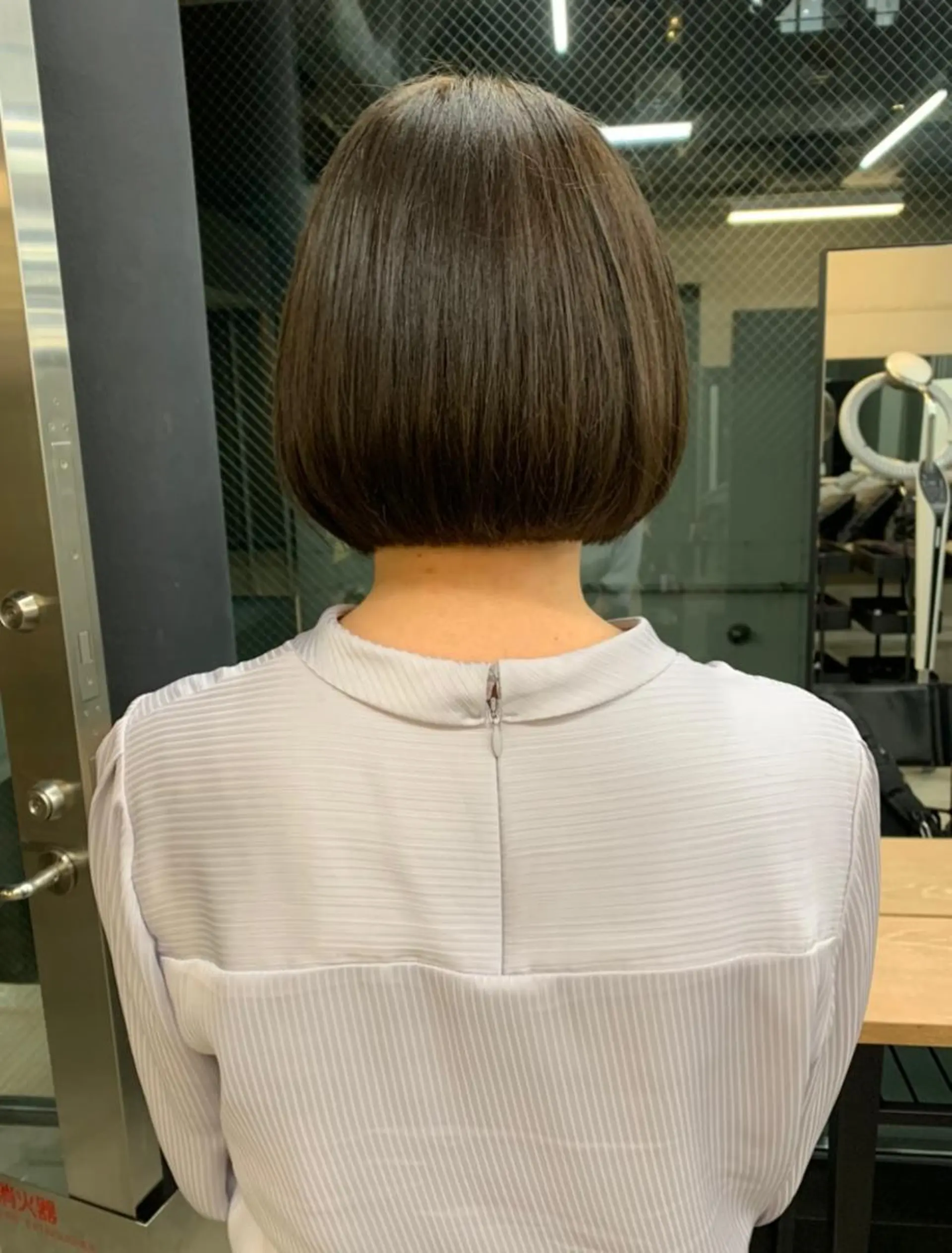 ショート カラー カット ヘアカラー トリートメント ヘッドスパ ヘアセット 透明感/オリーブ/ グレージュ/YUKAのヘアスタイル