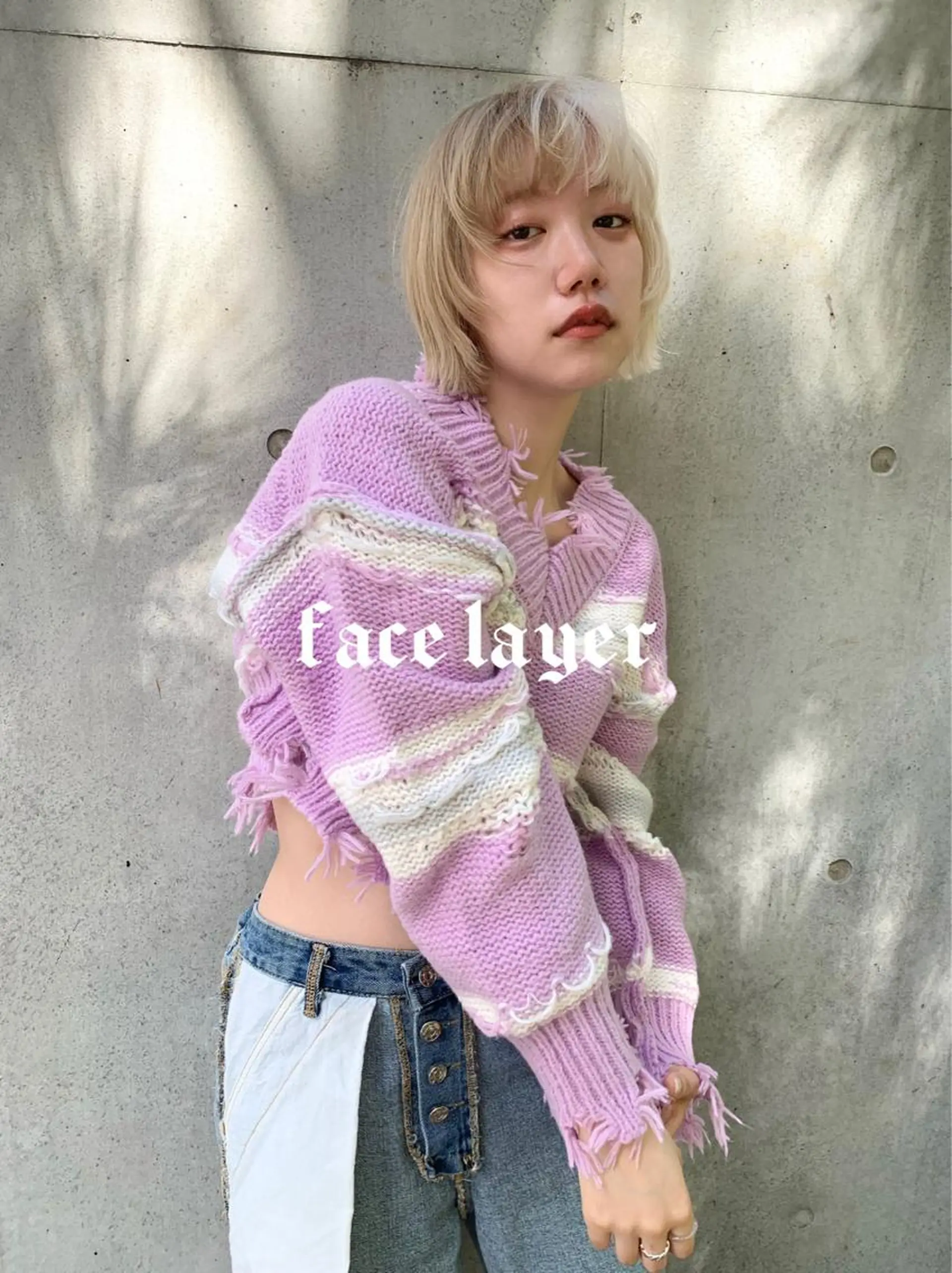 ショート カラー デザインカラー ボブ レイヤーカット raika .のヘアスタイル