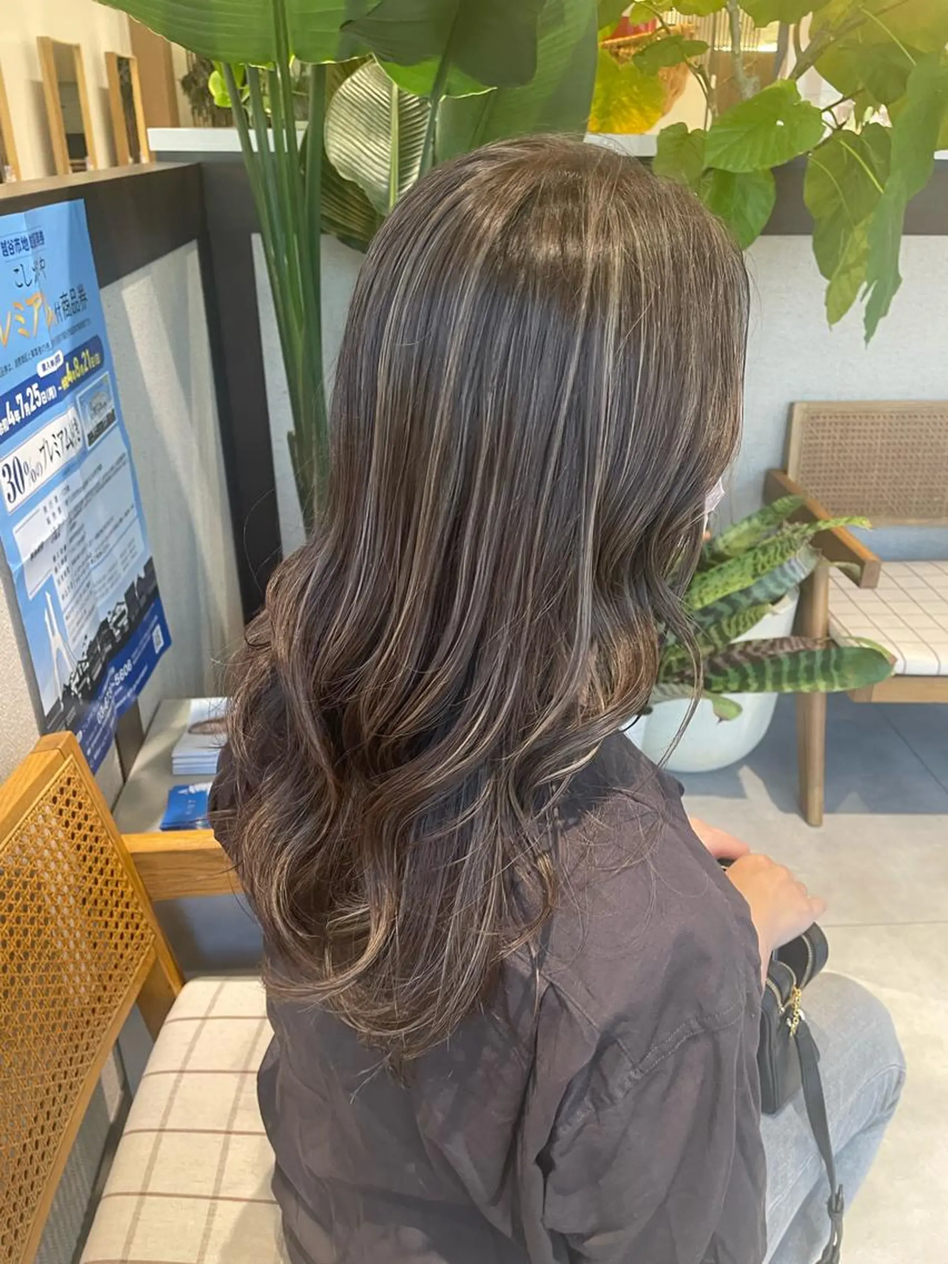 ロング カラー ヘアカラー 高木 櫻のヘアスタイル