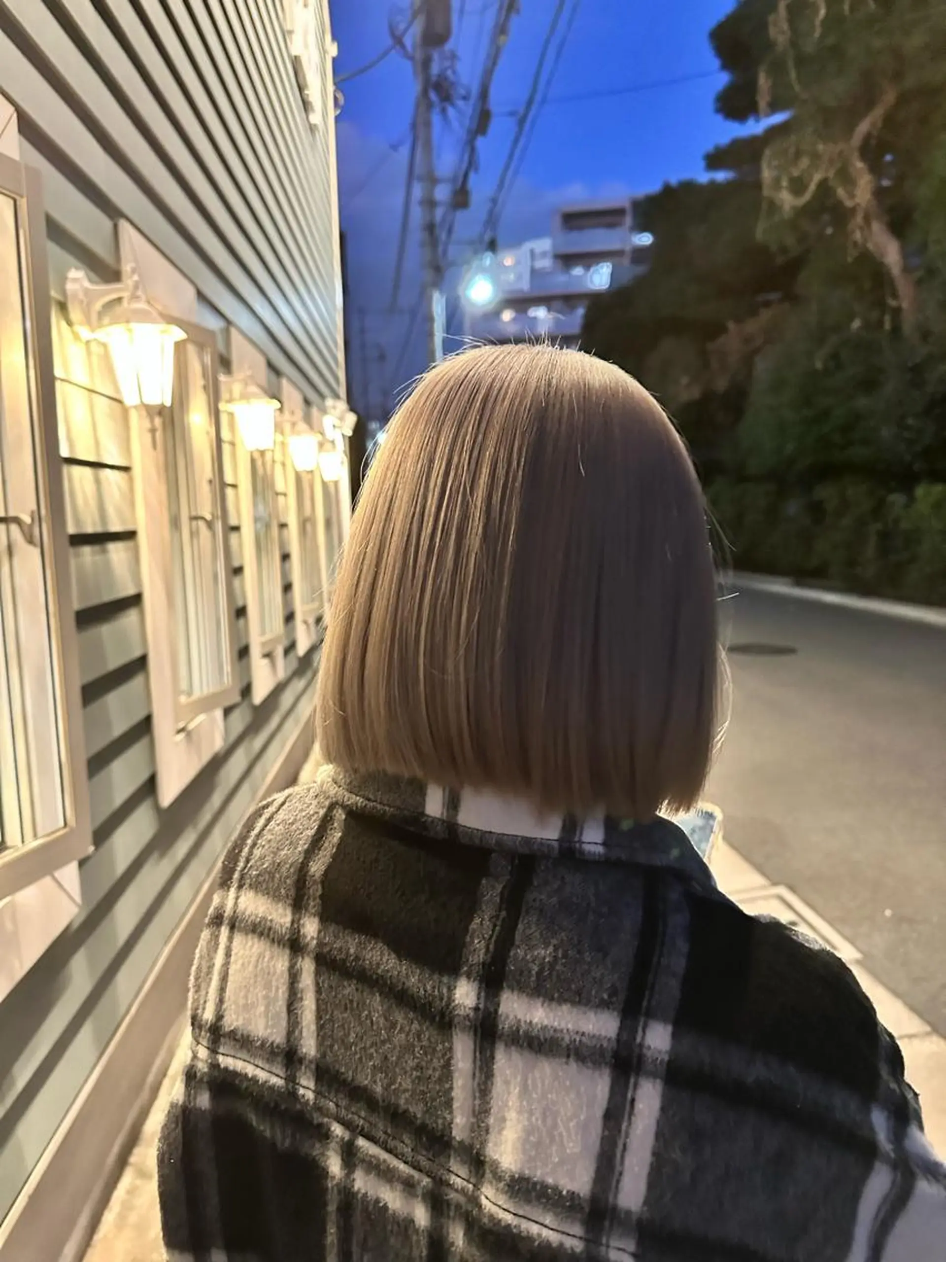 ショート カラー 🪼高評価🪼 💎柴崎の藤咲💎のヘアスタイル