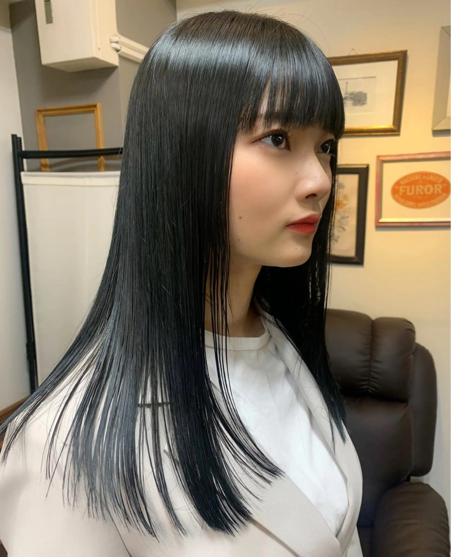 ロング カラー ネイビーカラー ロング park theSTANDARD所属・HARUKA ♡モデル募集中♡のヘアスタイル