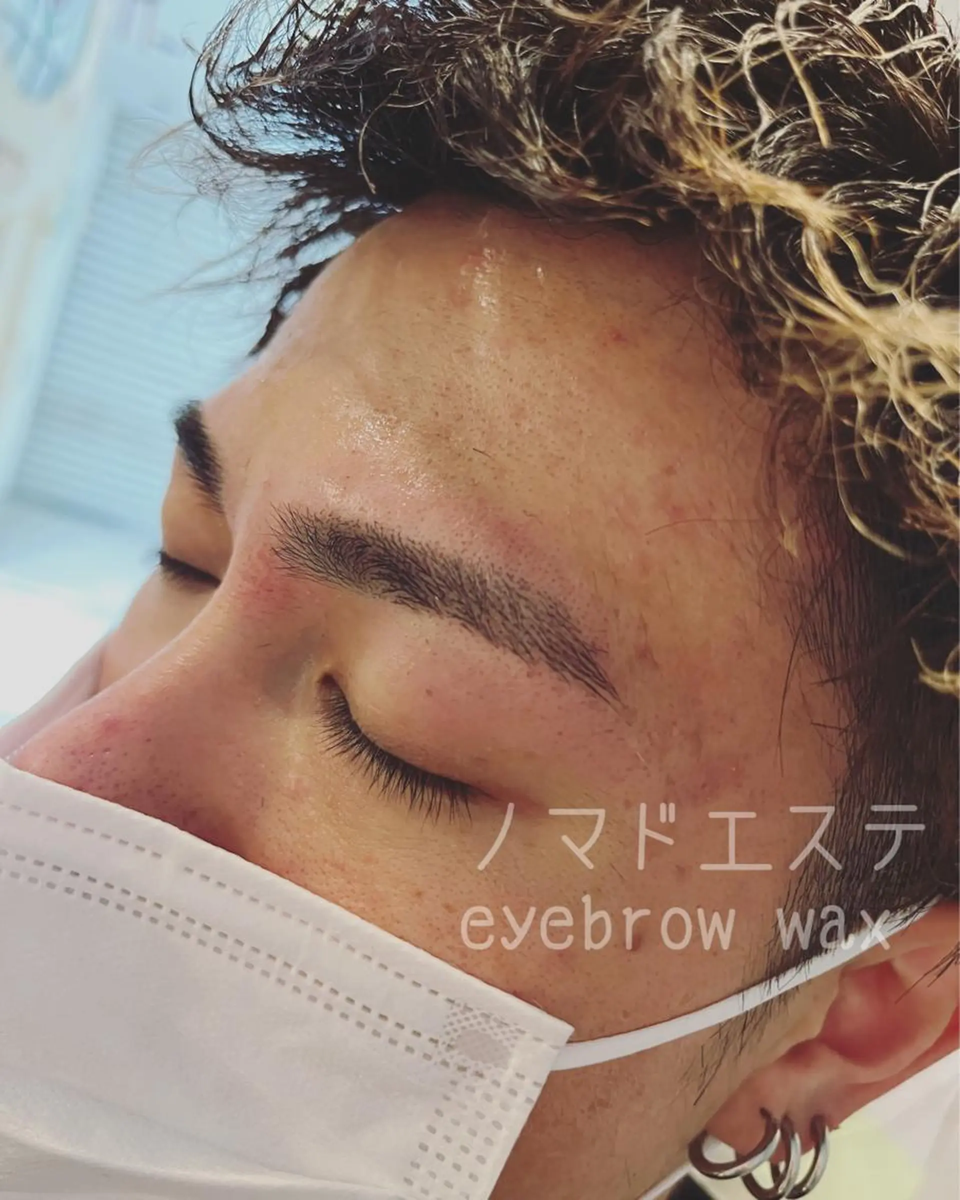 メンズ アイブロウ メンズアイブロウ Wax脱毛・ ドライヘッドスパ専門の眉毛・アイブロウイメージ