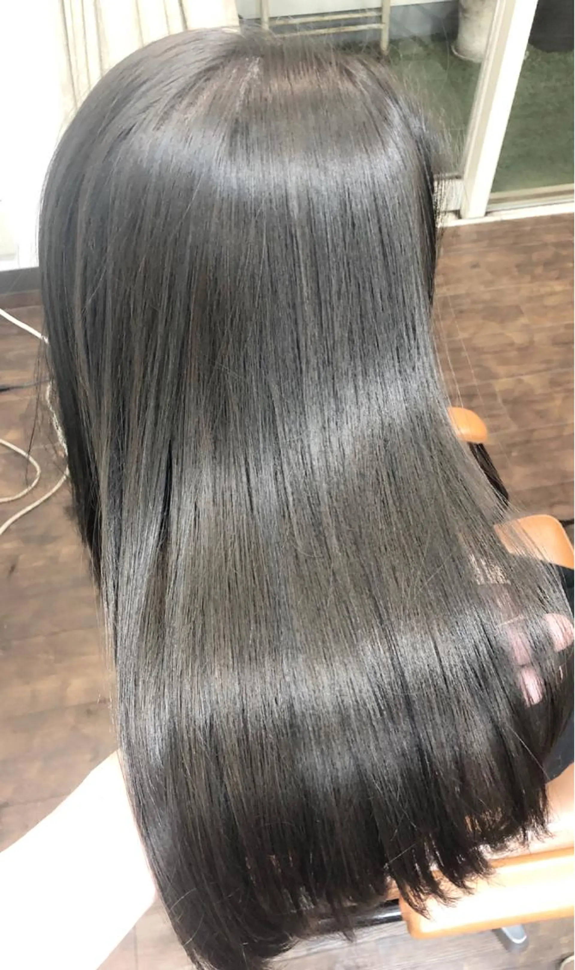 カラー 透明感カラー イルミナカラー カット ヘアカラー トリートメント ヘッドスパ グレージュ/髪質改善 Yamato.hのヘアスタイル