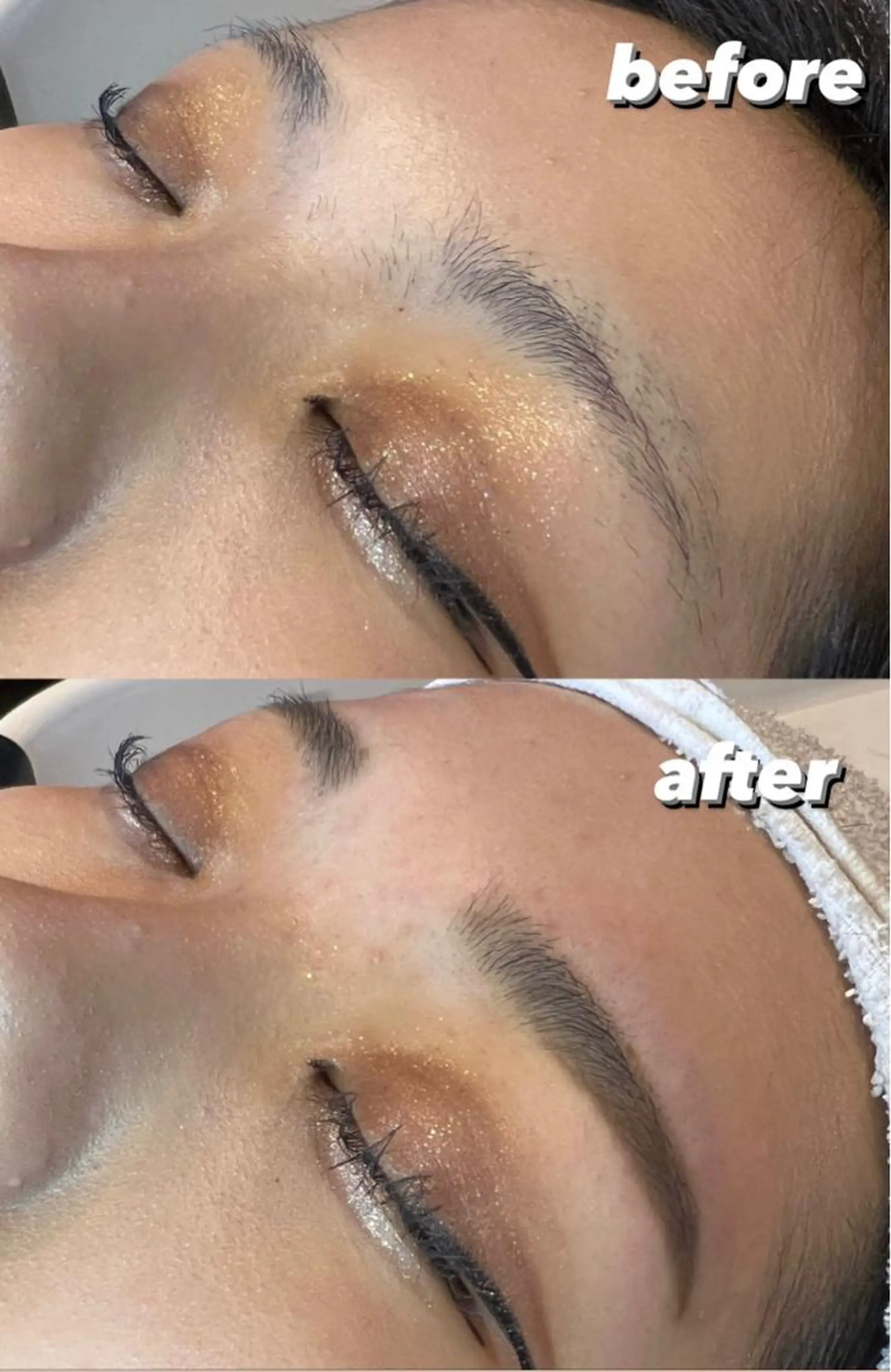 アイブロウ 岡田 麗華のヘアスタイル