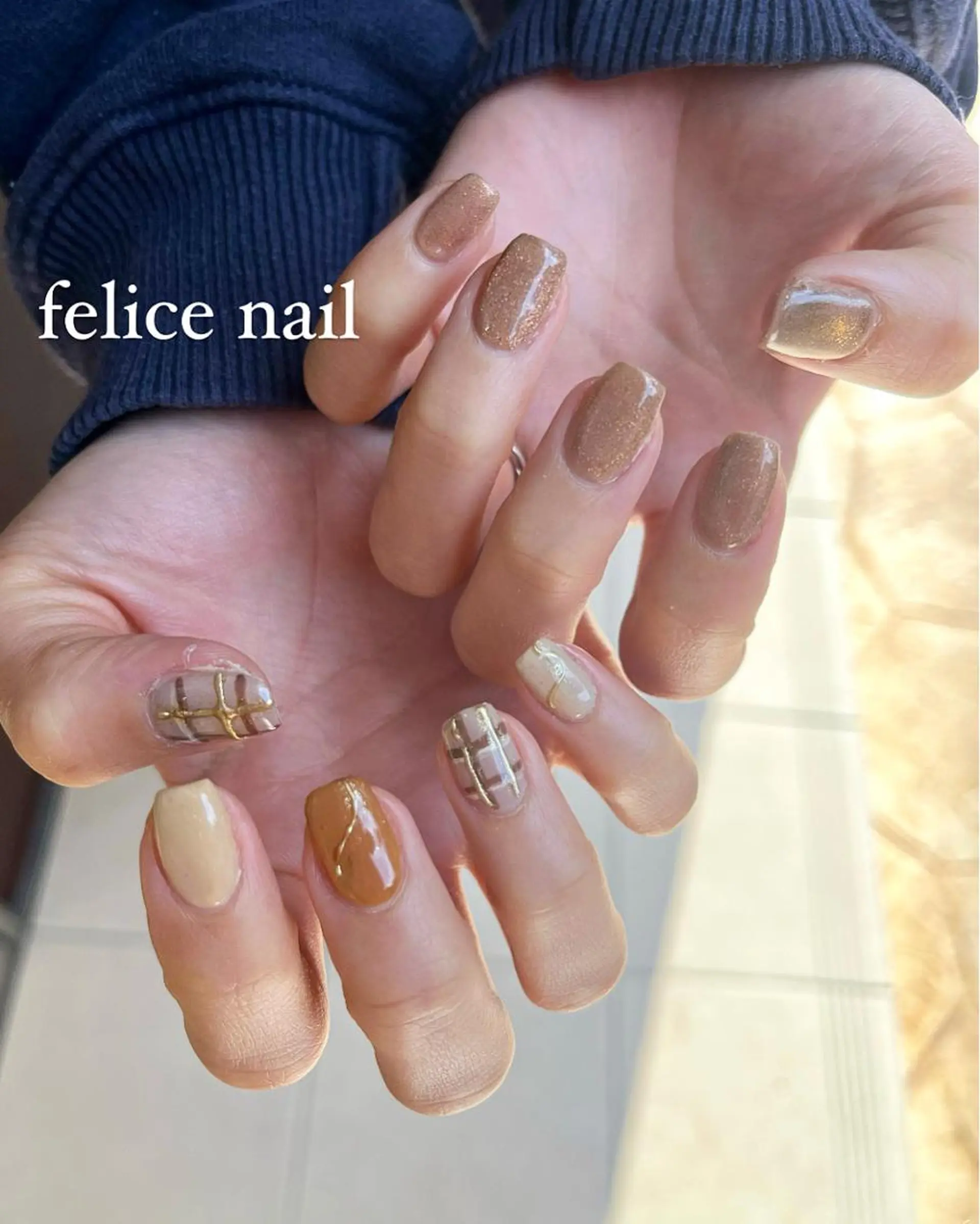 ネイル バレンタイン felice nailのネイルデザイン