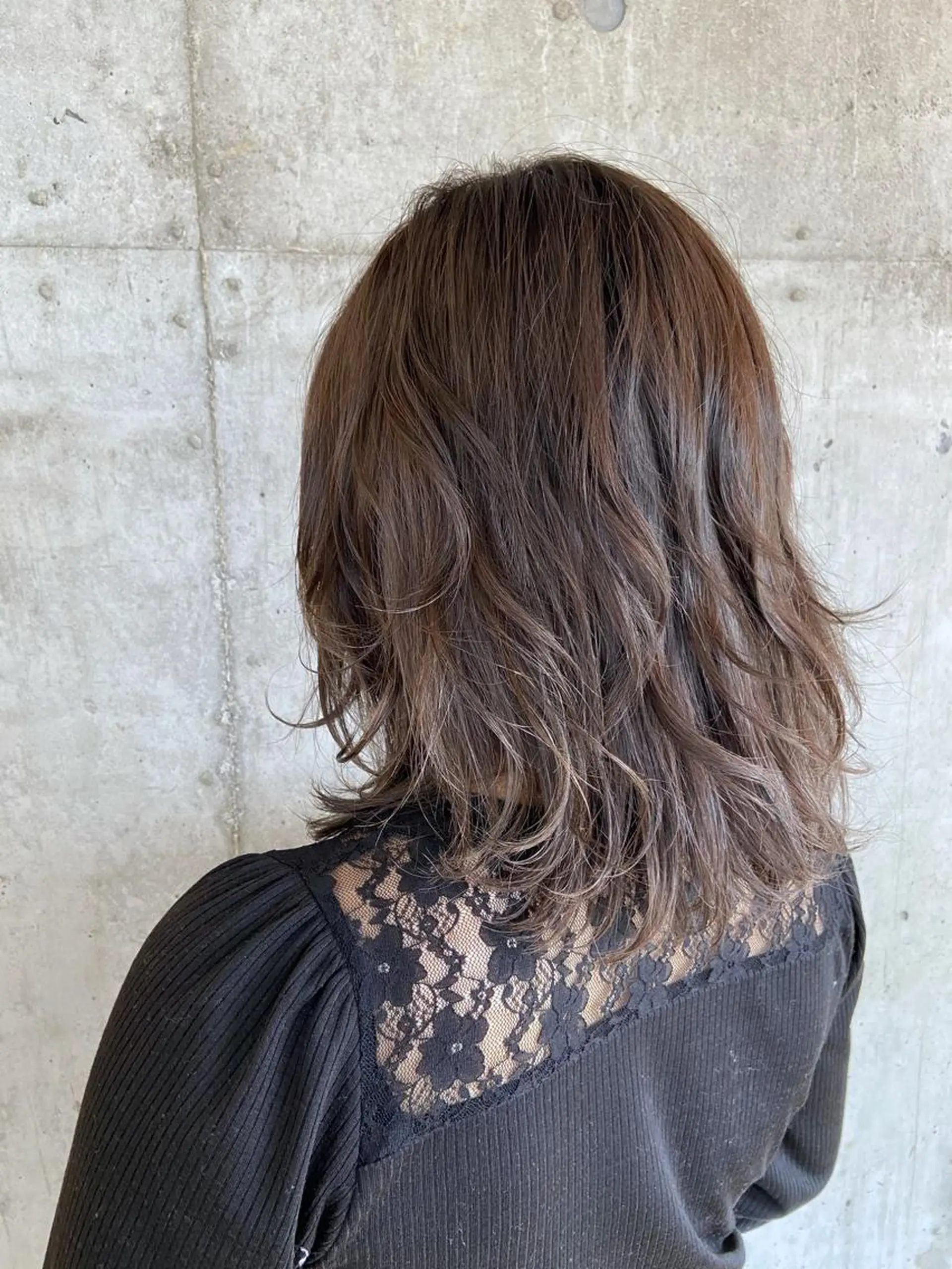 ミディアム カラー カット ヘアカラー ❤️カラー得意 🧡松浦睦樹❤️のヘアスタイル
