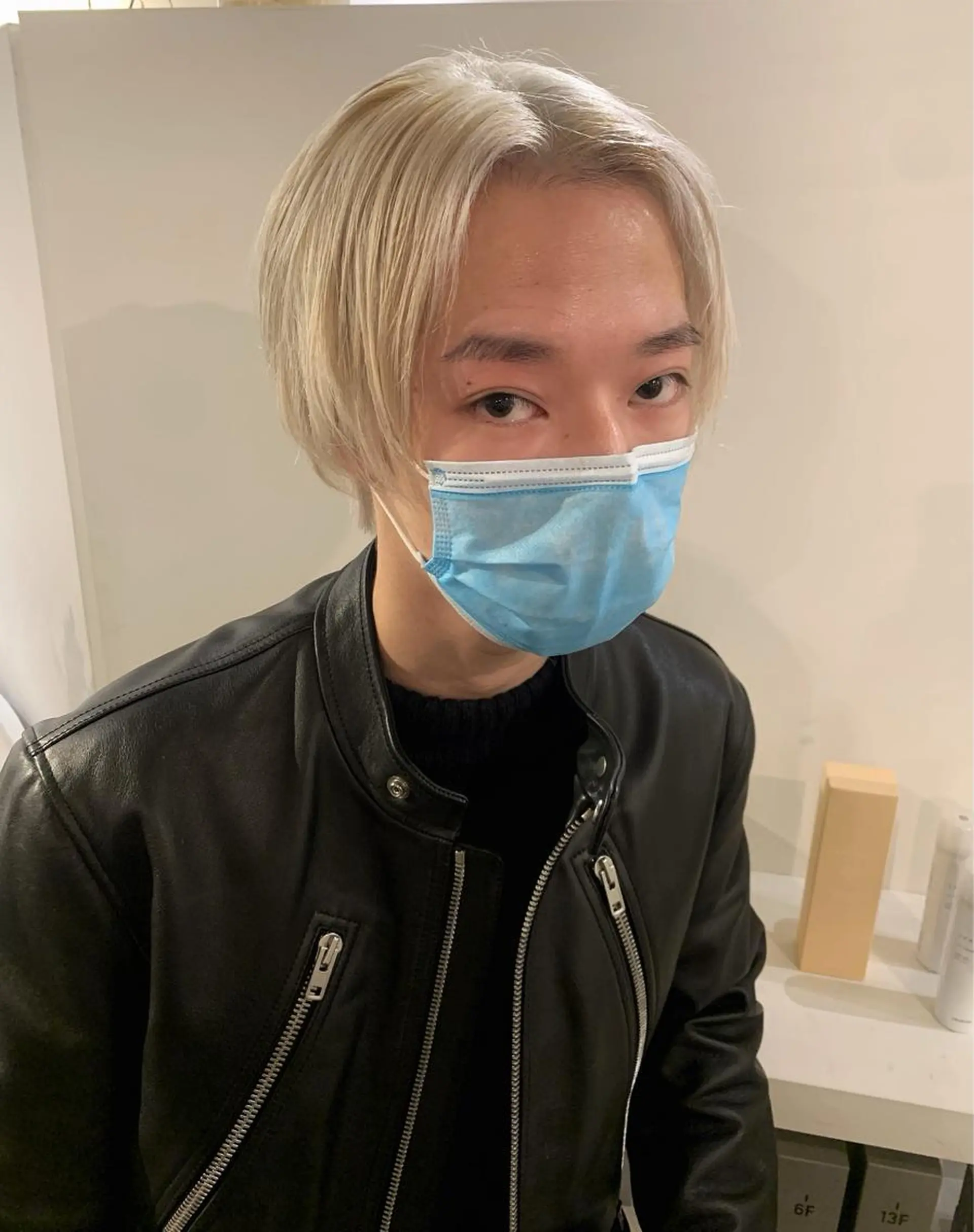 ショート ハイトーンNo.1✨ パーマ✨イマイタツヤのヘアスタイル