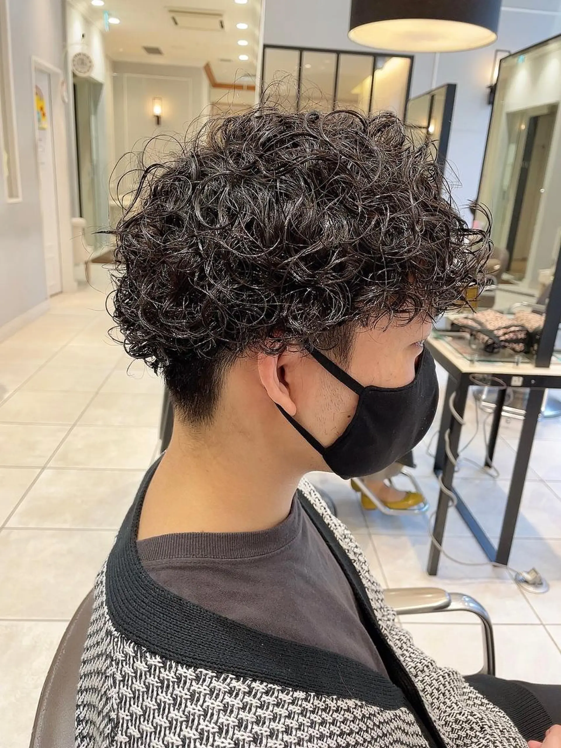 パーマ メンズ メンズパーマ カット パーマ 🦖鶴岡香純🦖 5/1から復帰しますのヘアスタイル