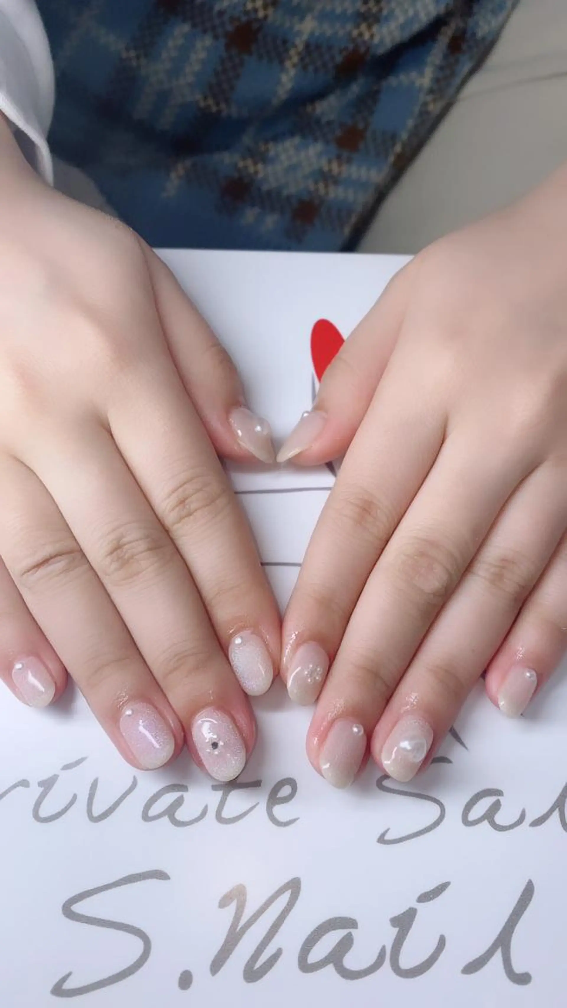 ネイル 西大分S.Nail 𓏲⋆🪸.⋆⸜🫧のネイルデザイン