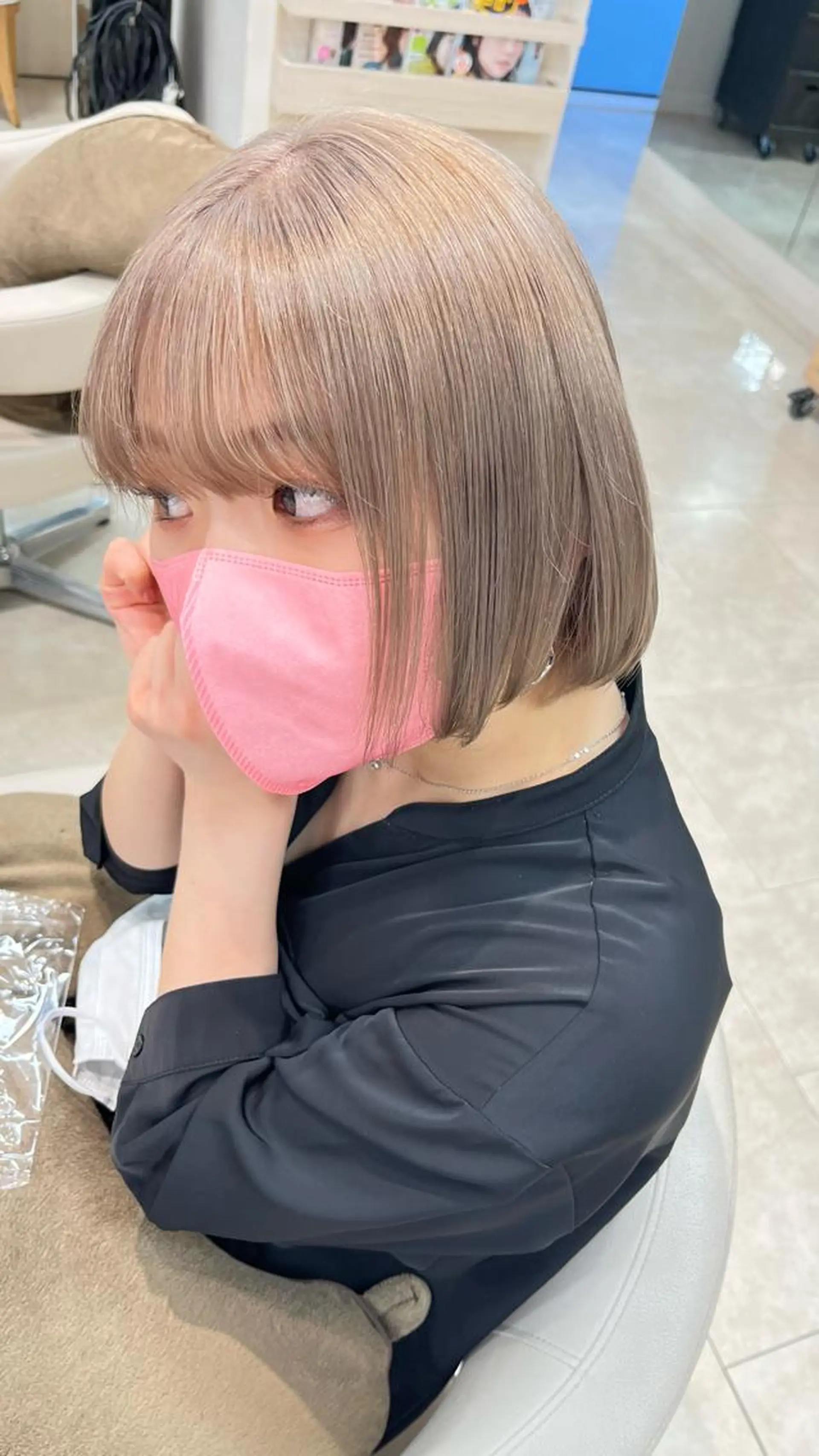 ショート カラー 暖色専門美容師🎀 お客様満足度◎のヘアスタイル