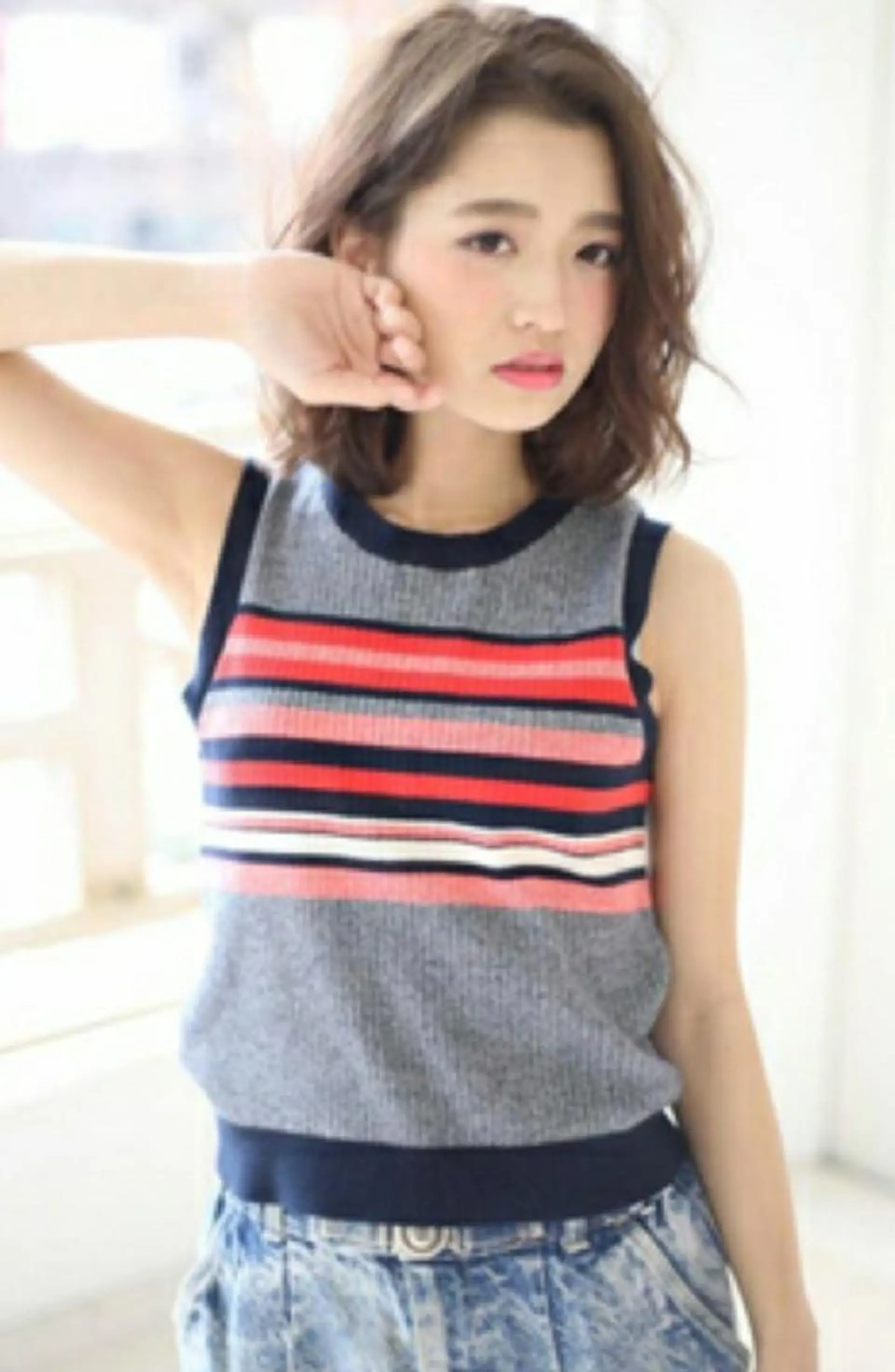 ミディアム 🇰🇷韓国風艶髪✨ 髪質改善 倉岡しおんのヘアスタイル