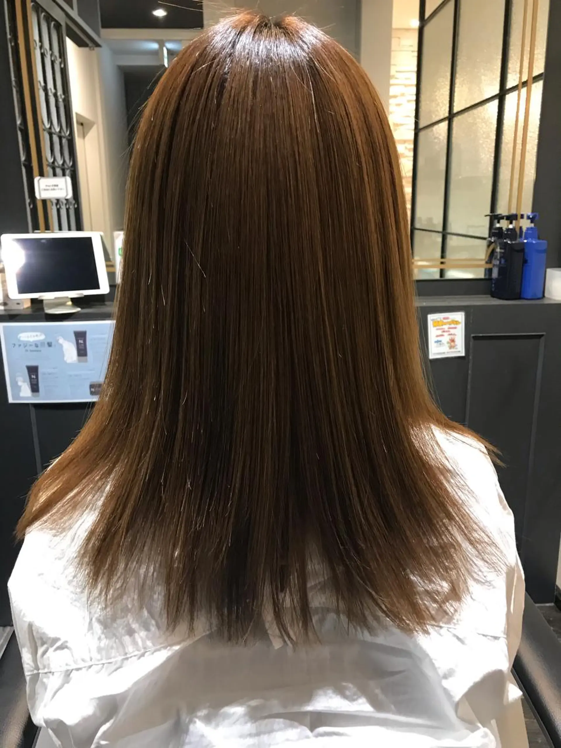 ミディアム カラー パーマ ヘアアレンジ メンズ キッズ ネイル マツエク・マツパ メンズウルフカット アディクシーカラー 透明感カラー ボブ ウルフカット 藤井 仁紀のヘアスタイル