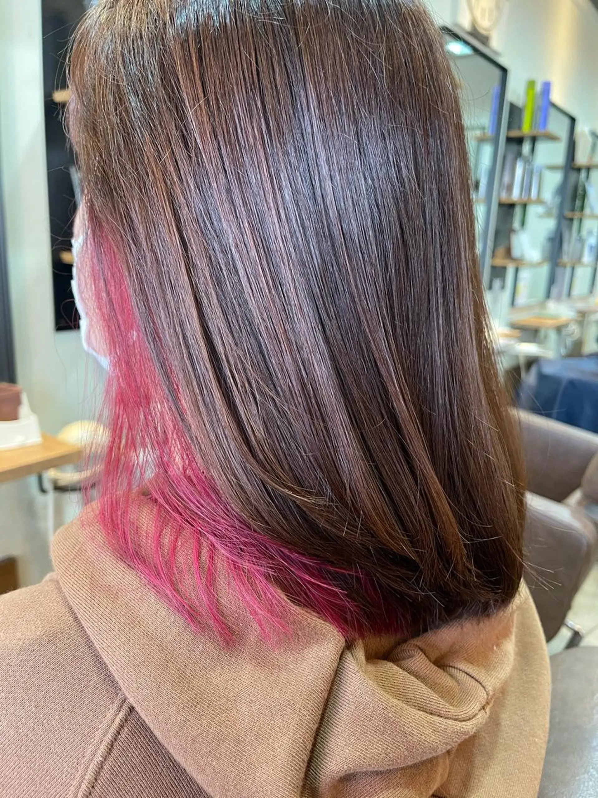 カラー nowhere ノーウェアのヘアスタイル