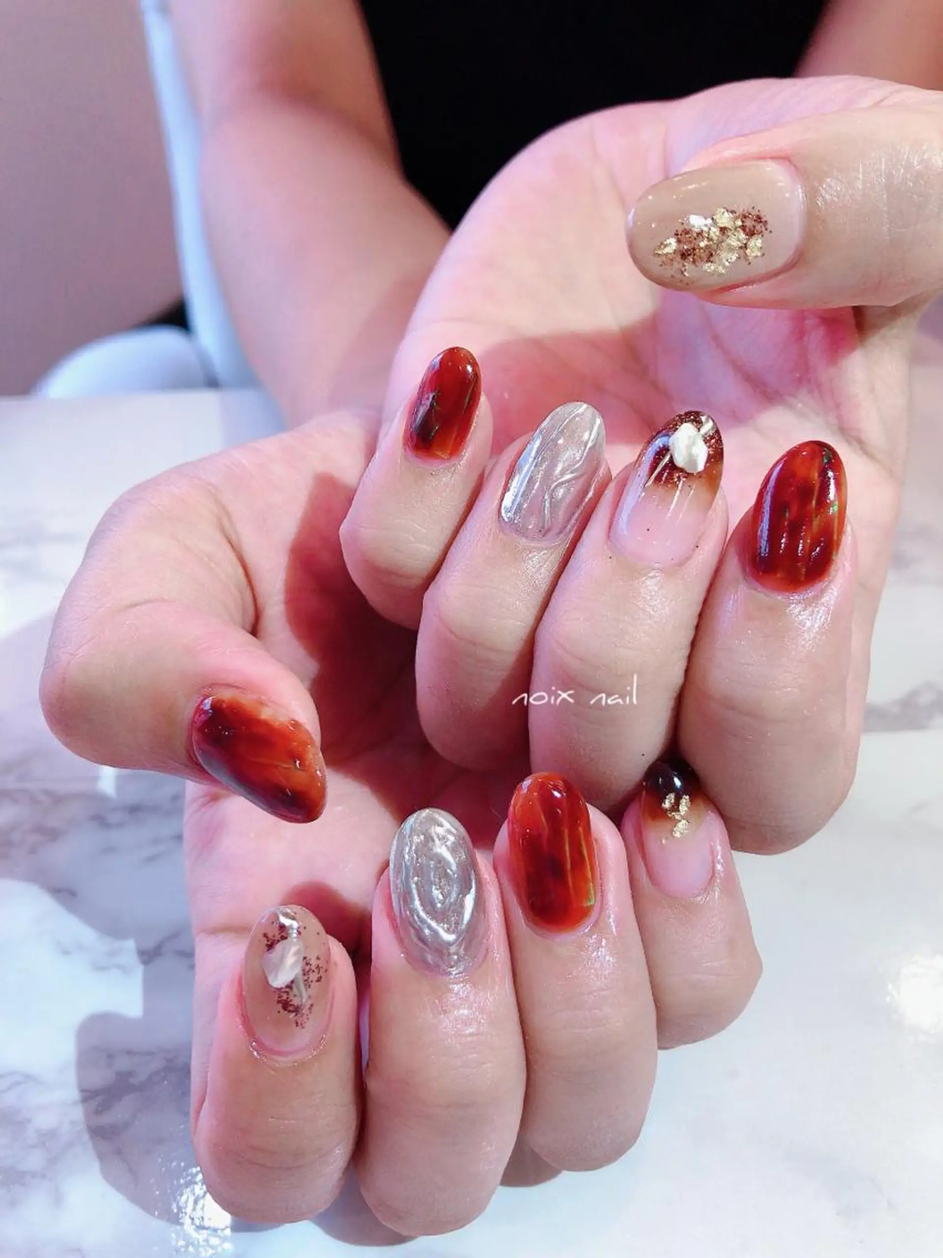 ネイル noix nail &eyeのネイルデザイン
