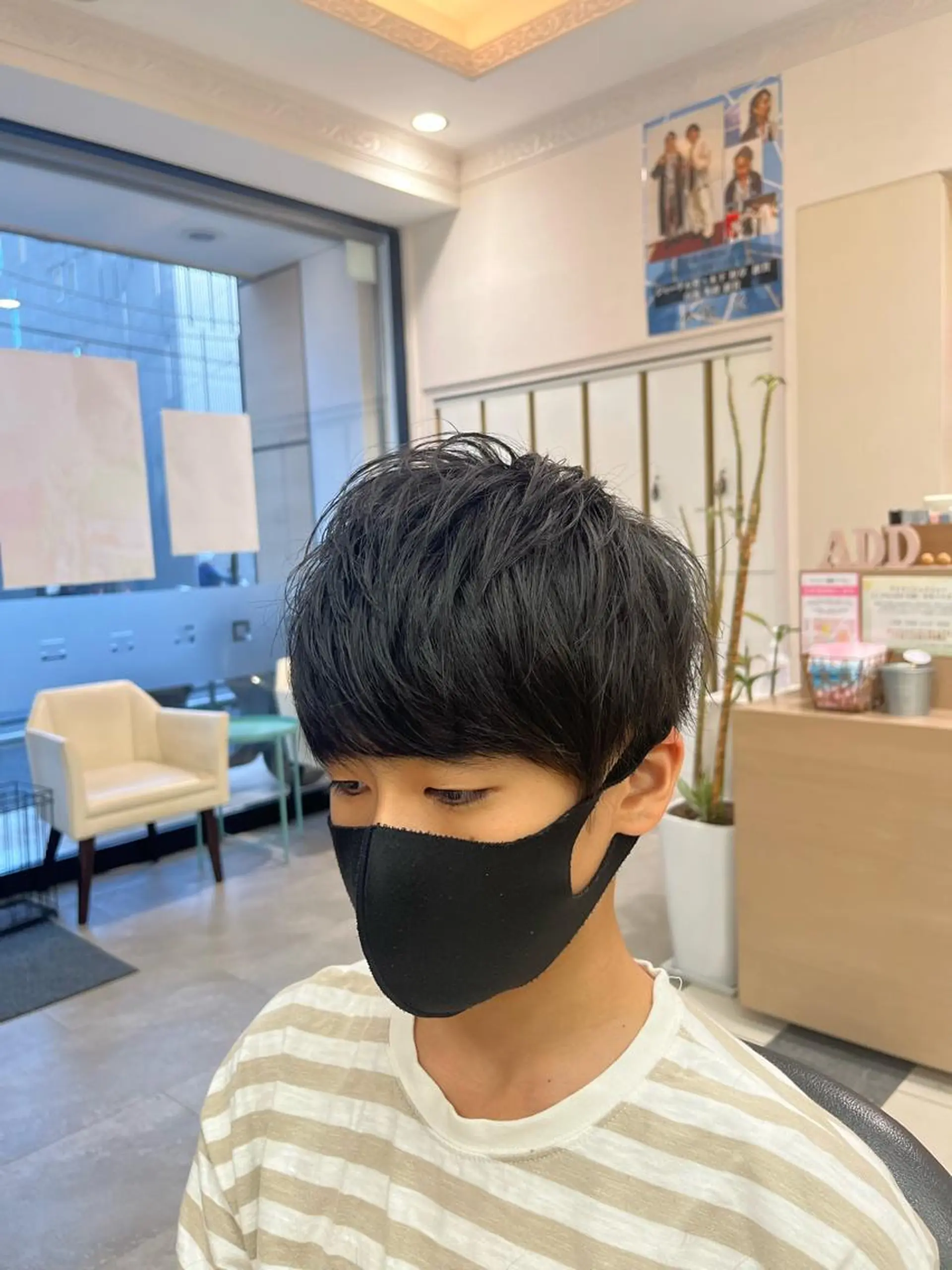 メンズ カット バレイヤージュ/ヘア アレンジ/shionのヘアスタイル