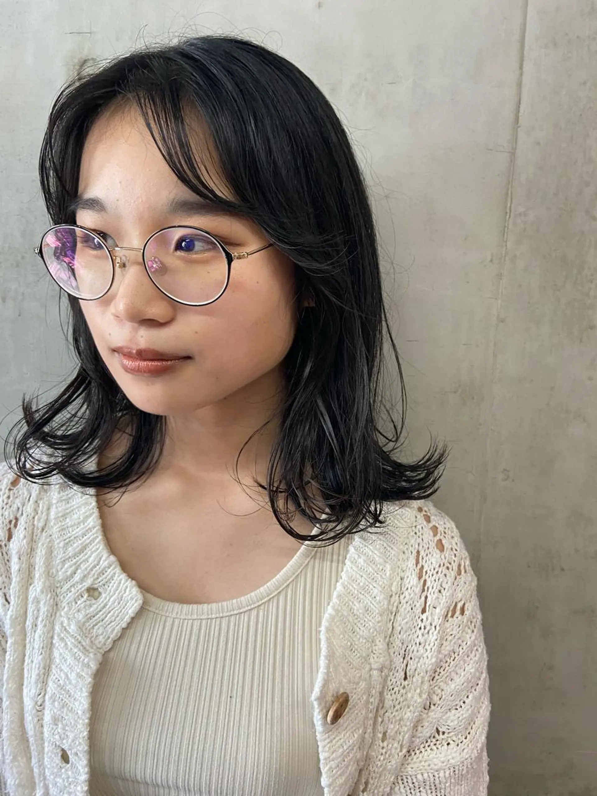 ミディアム SALTWATER AYARIのヘアスタイル