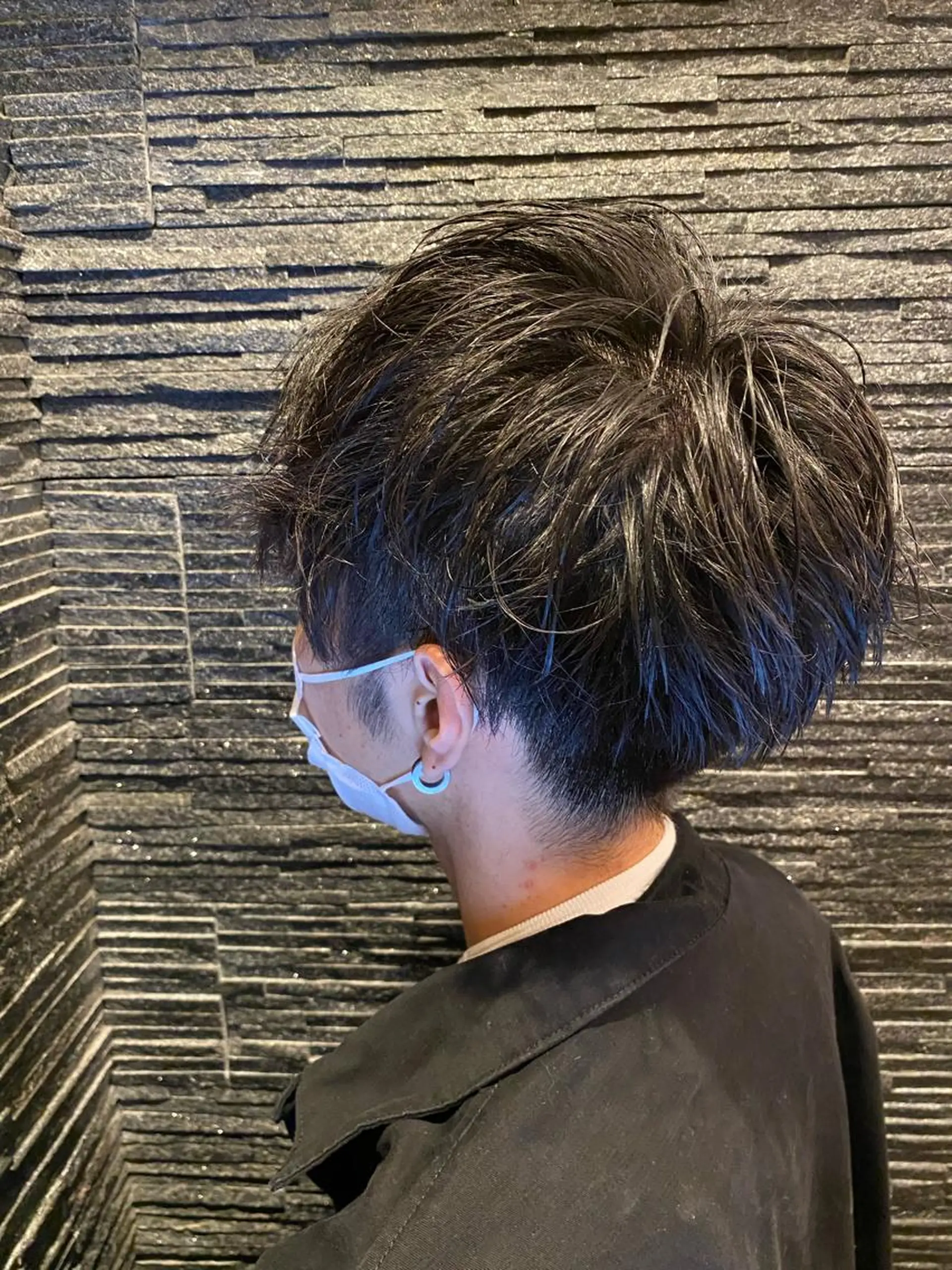 ミディアム 齋藤 大晟のヘアスタイル