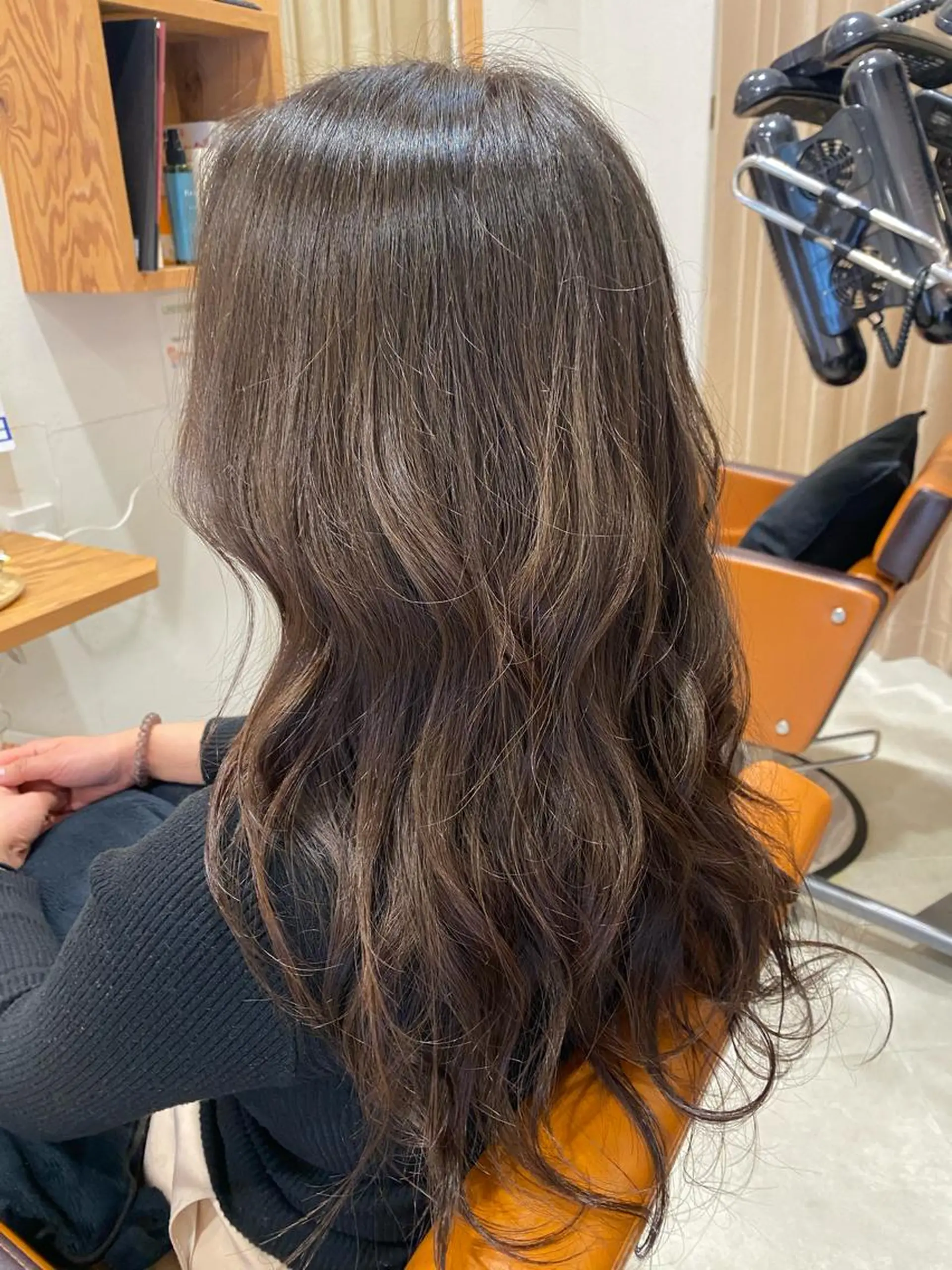 ロング 猪股 華乃のヘアスタイル