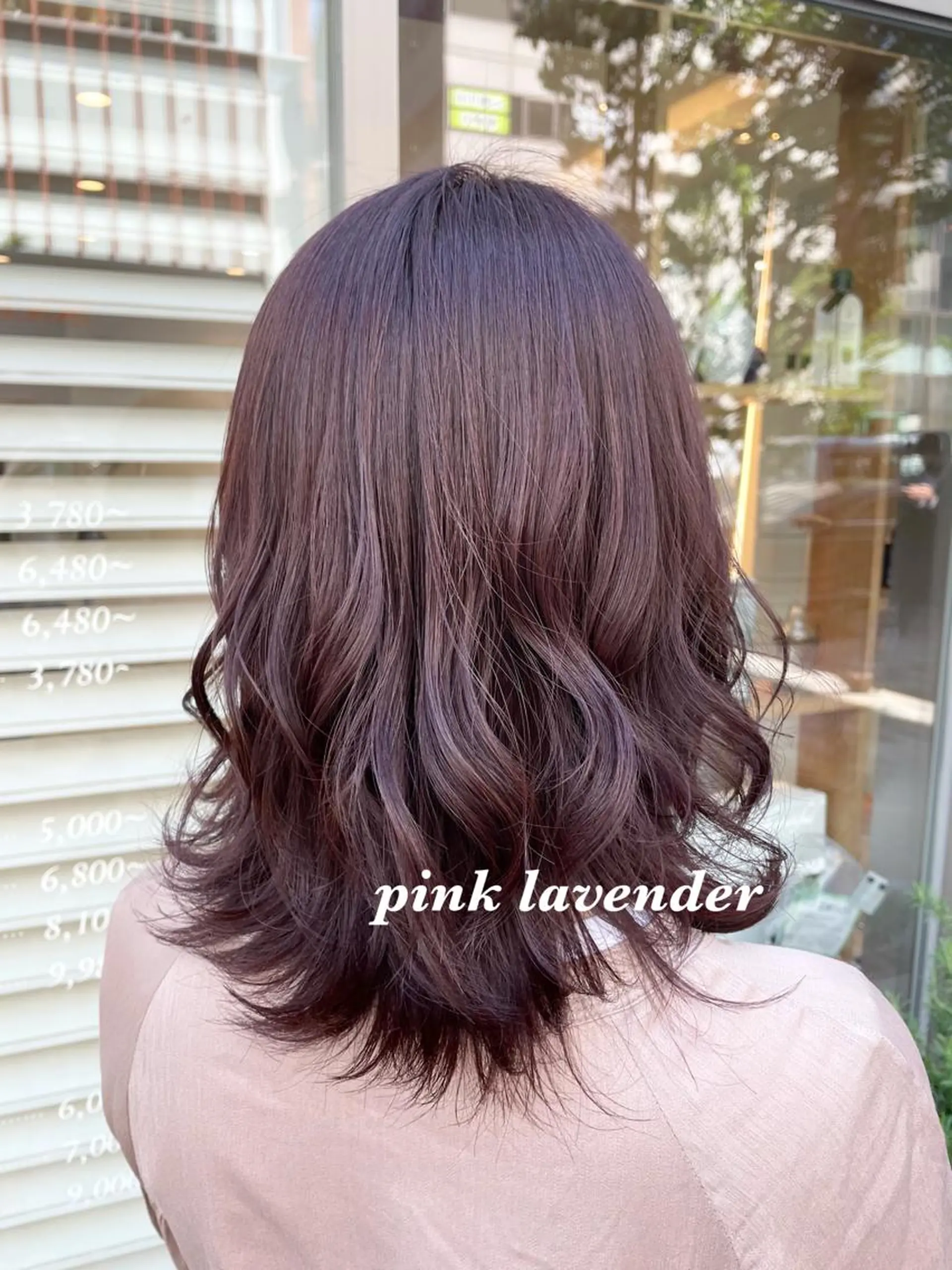 カラー 透明感カラー ラベンダーカラー ピンクカラー ピンクラベンダー ヘアアレンジ 🌿あがりれいなのその他イメージ