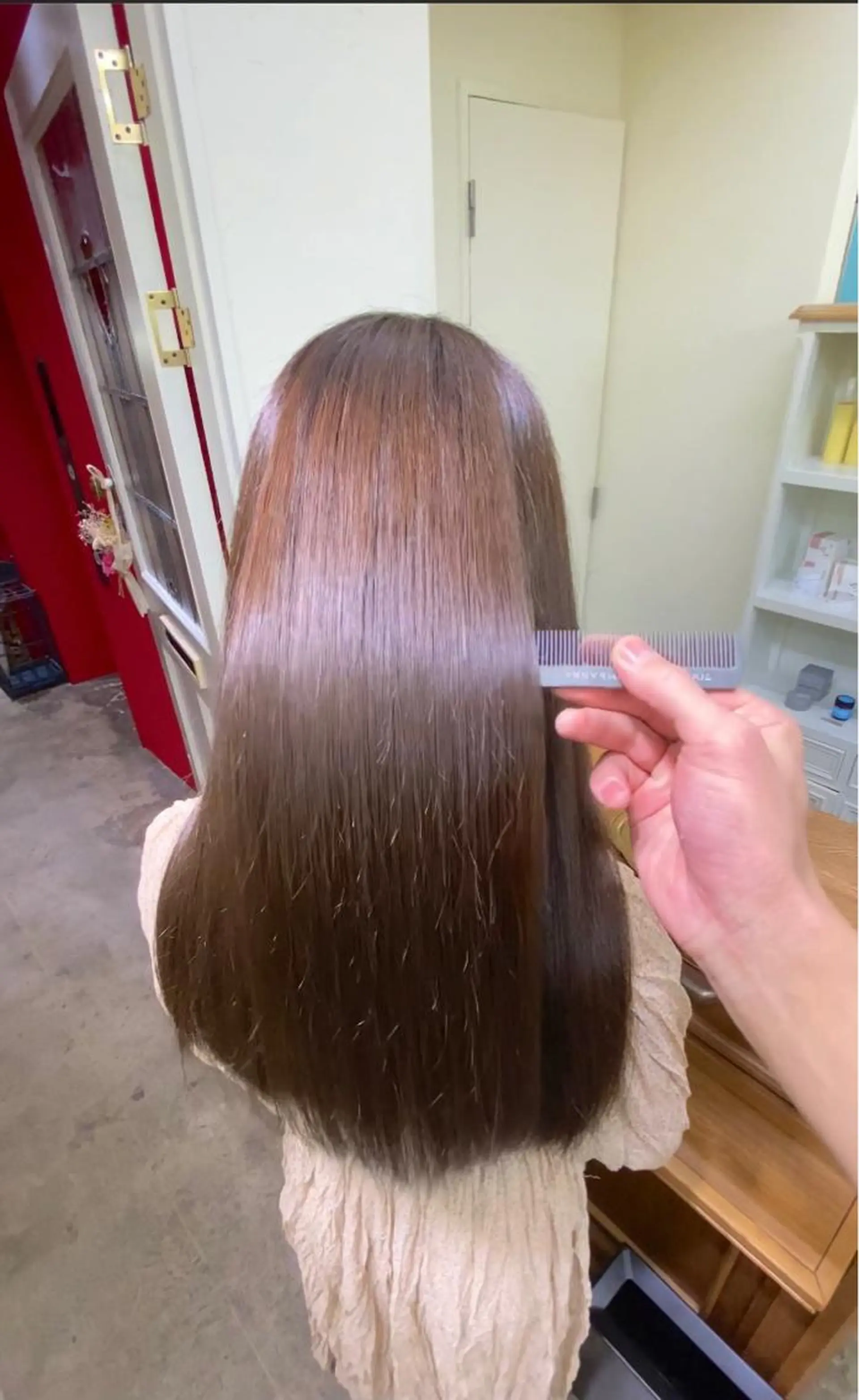 ロング ウルフ/レイヤー /髪質改善　ナユタのヘアスタイル