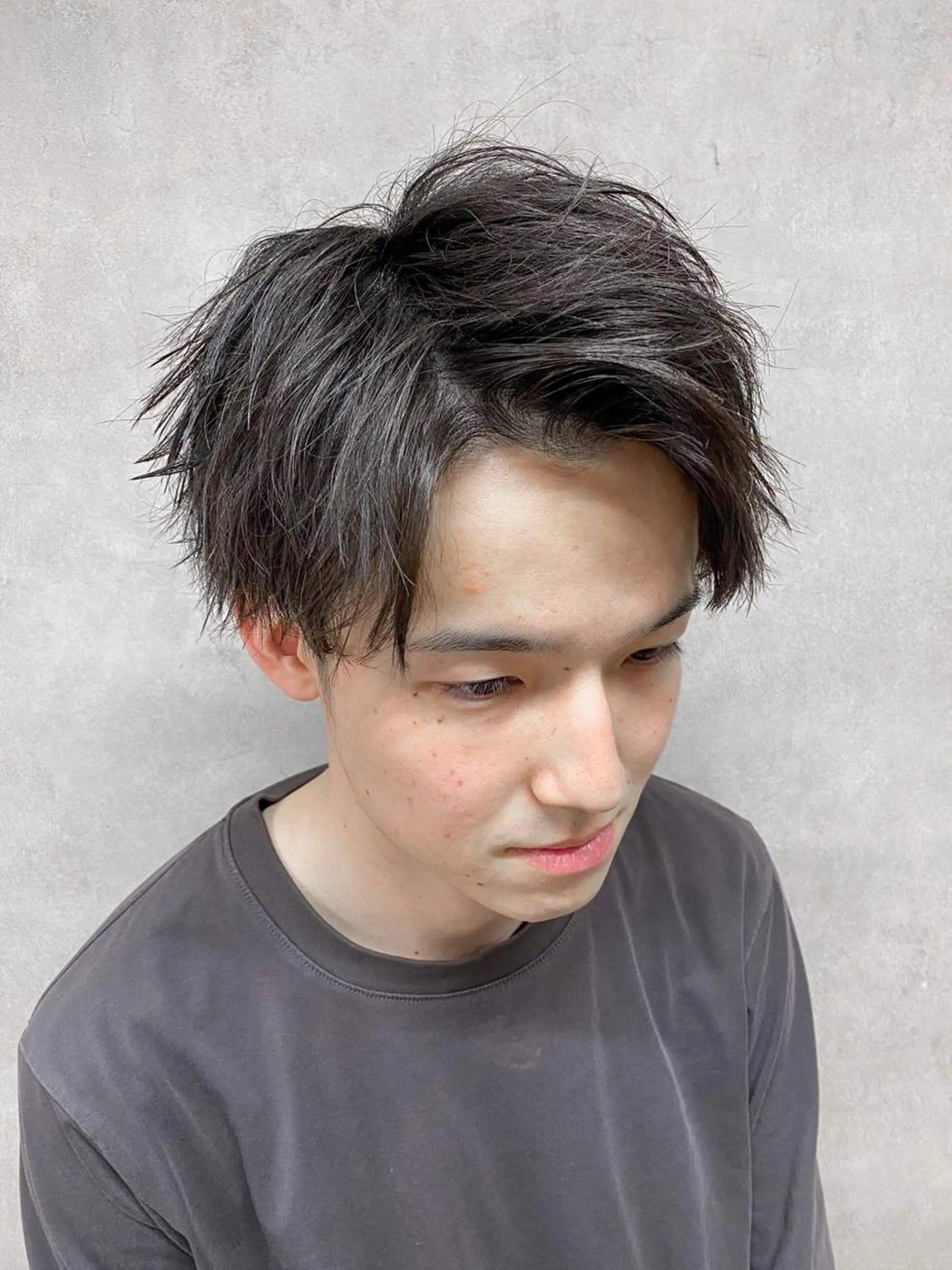 カラー パーマ ヘアアレンジ メンズ カット パーマ 【メンズ専門美容師】 NUMBER.12のヘアスタイル