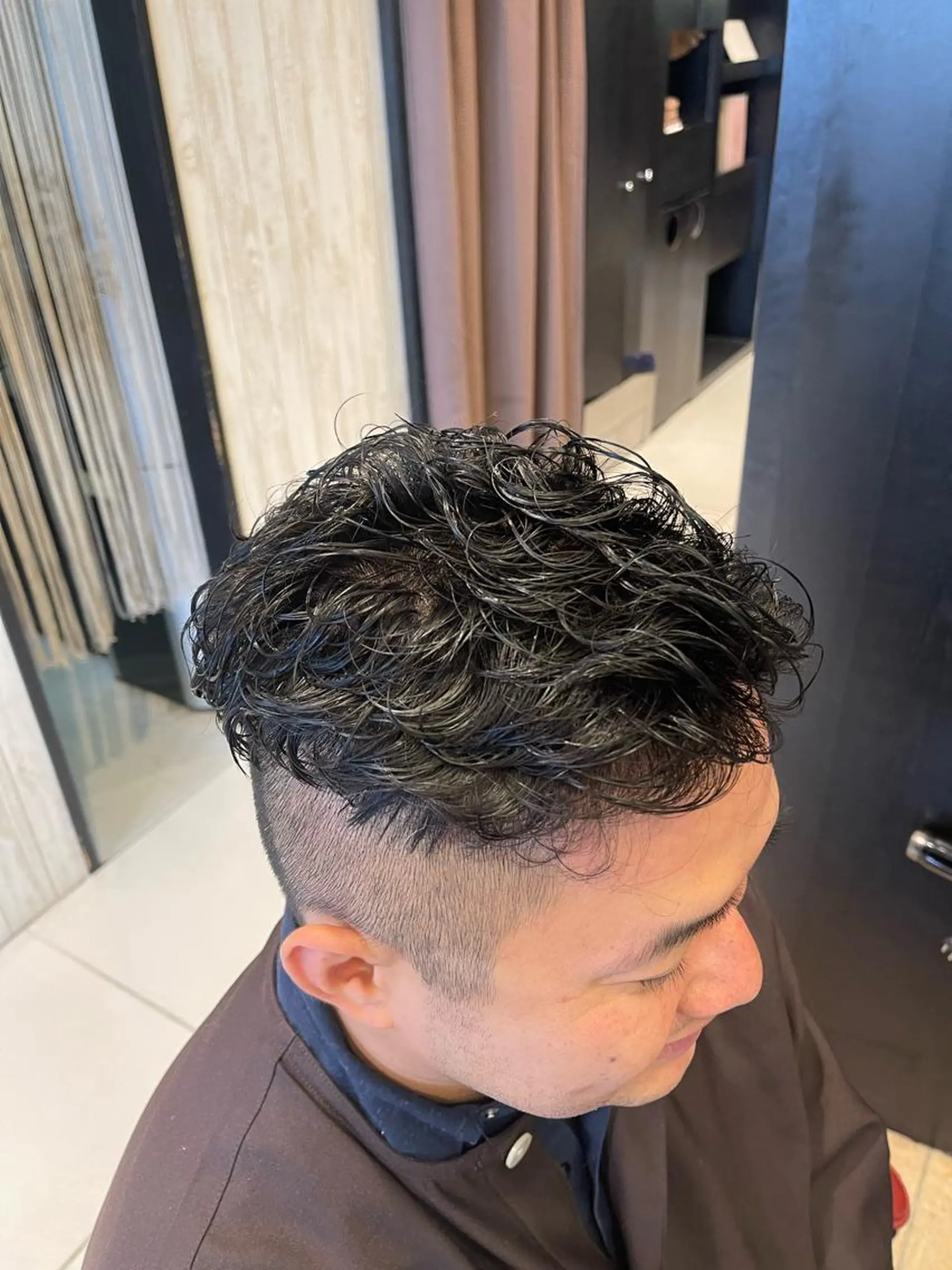 ショート パーマ カット パーマ ササ　ユウキ/パーマ 縮毛矯正/髪質改善のヘアスタイル