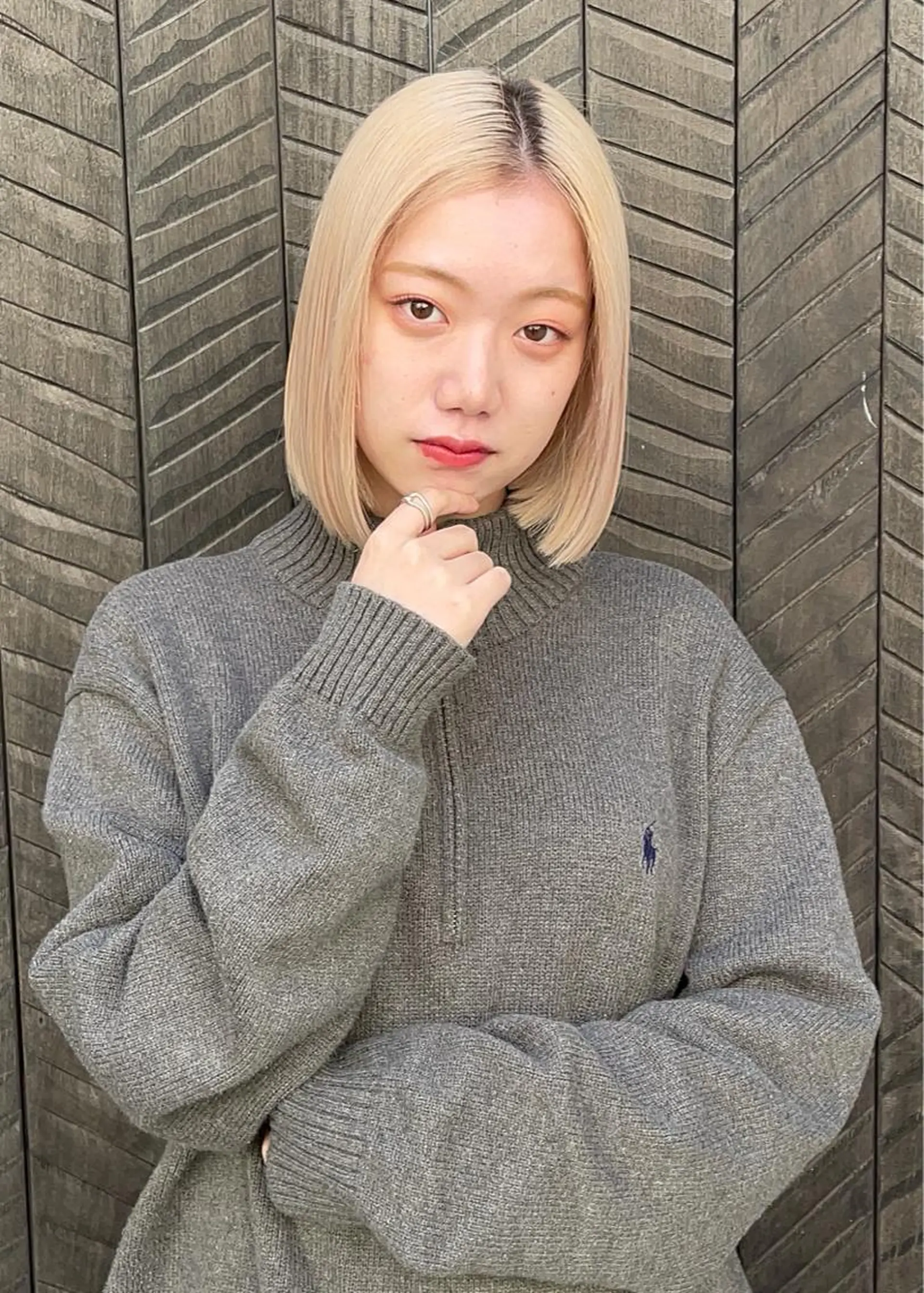 ミディアム カラー 似合わせショート×透 明感/やじまたかしのヘアスタイル