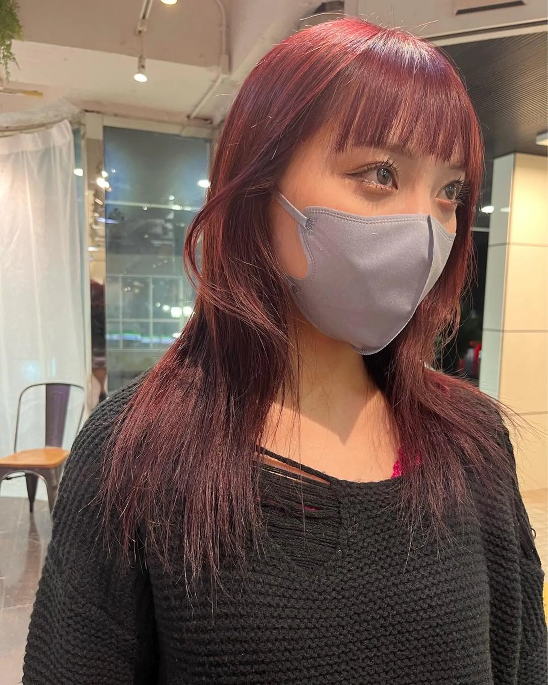 セミロング カラー ブリーチ ケアブリーチ デザインカラー ダブルカラー イヤリングカラー メンズスタイル Hitomi🐶のヘアスタイル