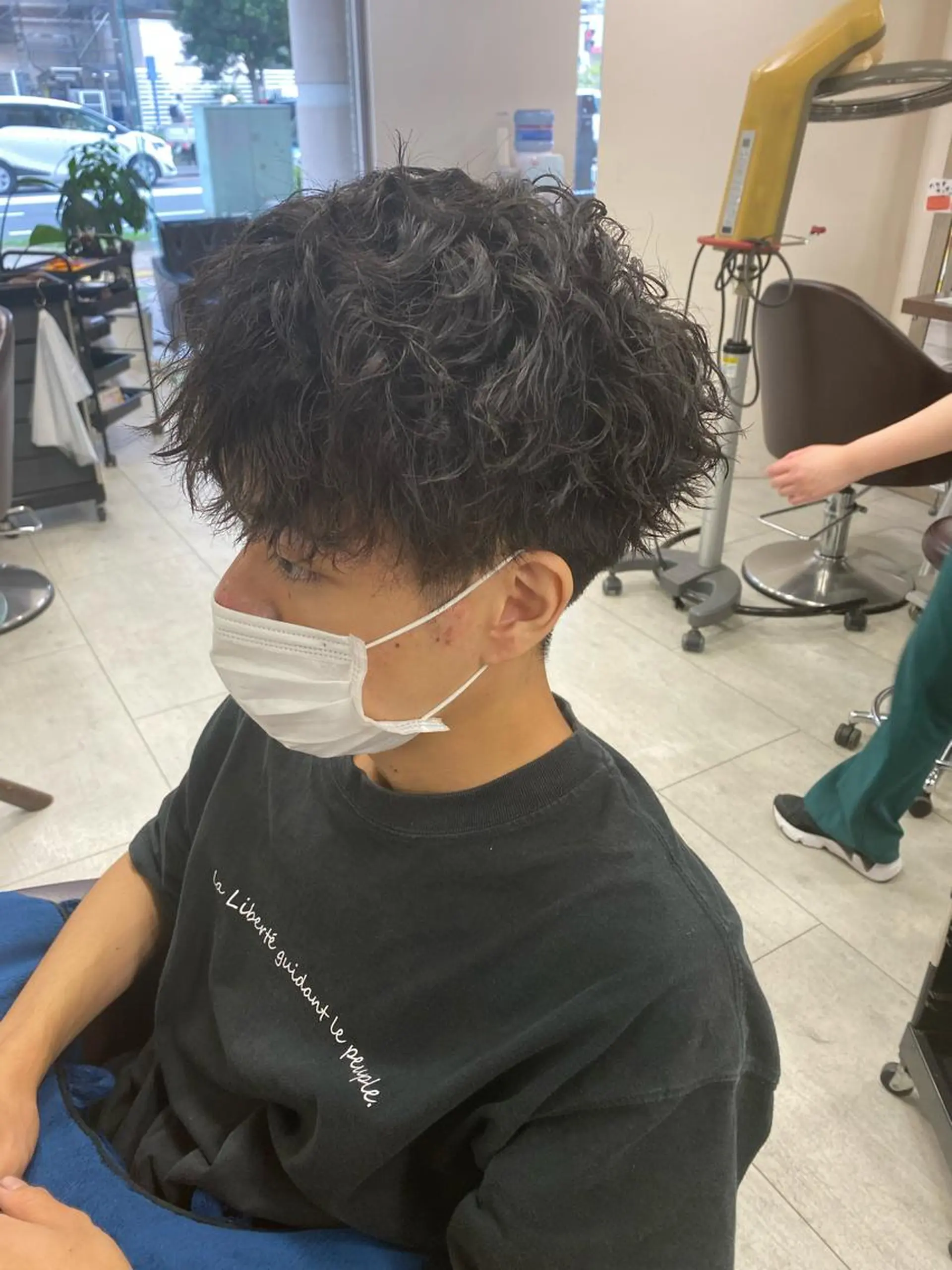 ショート パーマ メンズ カット パーマ メンズパーマの達人 / タカシマダイスケのヘアスタイル