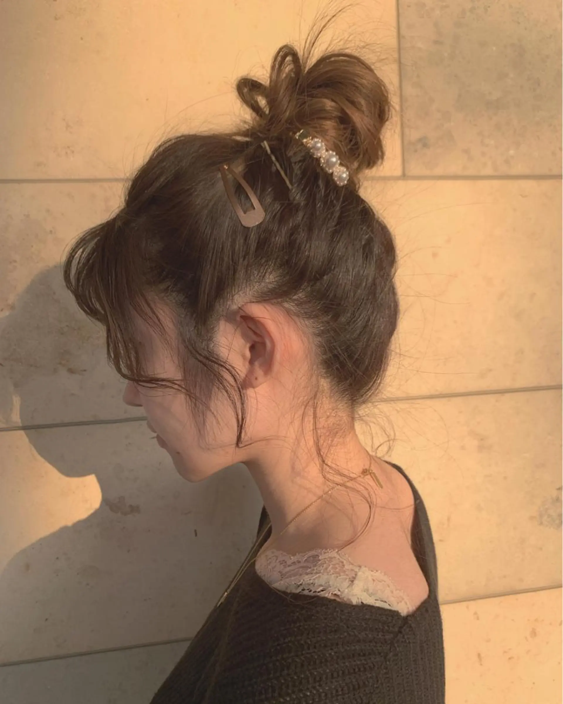 ヘアアレンジ お団子ヘア REM【阿佐ヶ谷】 MEGUのヘアスタイル