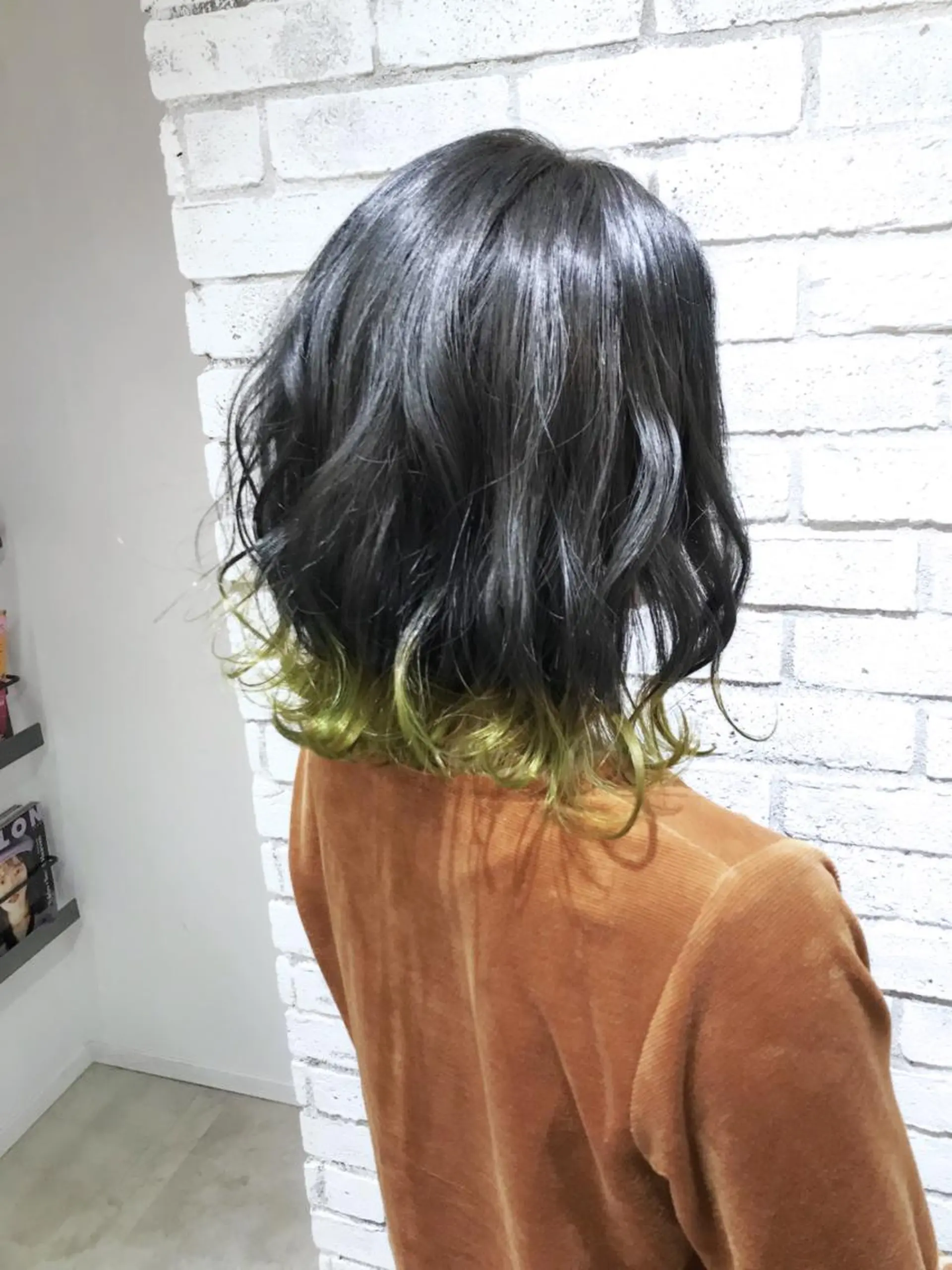 セミロング カラー パーマ ヘアアレンジ メンズ キッズ ネイル マツエク・マツパ ヘアカラー バレイヤージュ/ 髪質改善/渡邉悟🌱のヘアスタイル