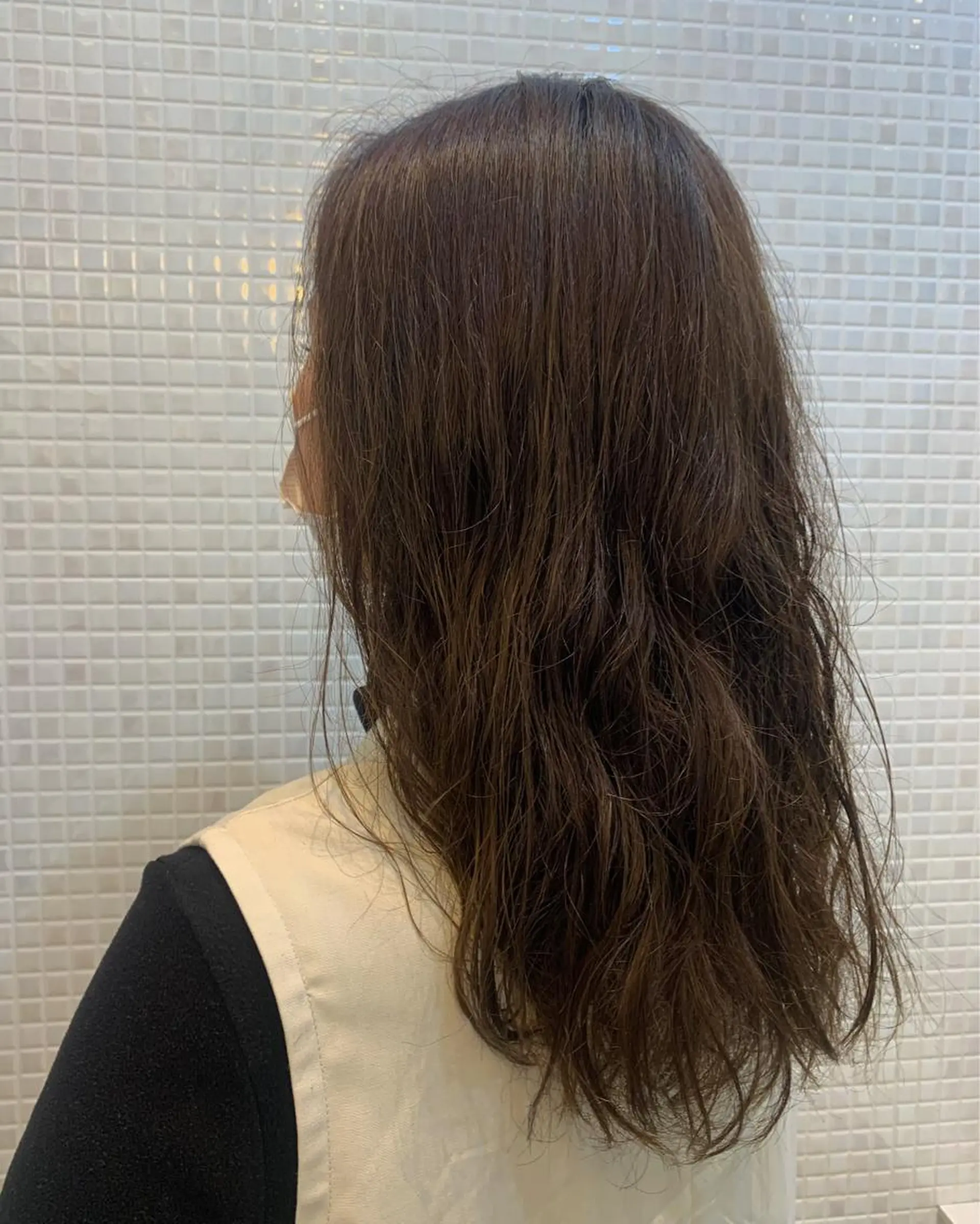 パーマ カット パーマ 小沼采唯👧🏼 海好きオヌちゃんのヘアスタイル