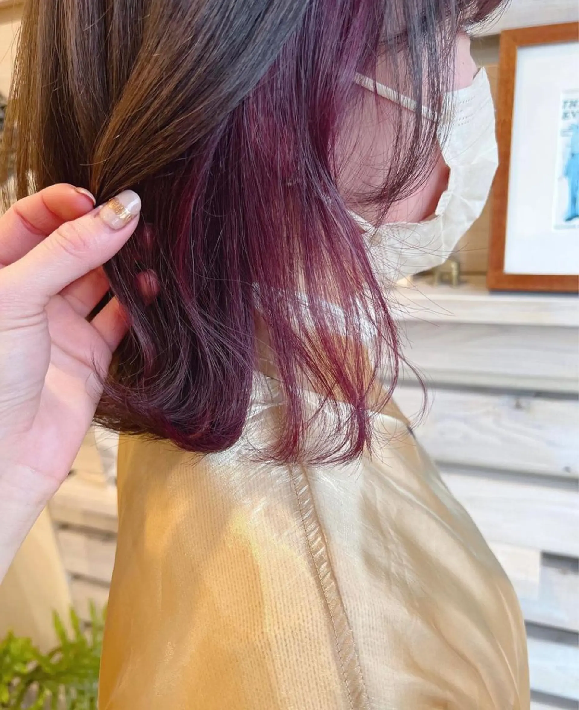 ミディアム 🌷透明感カラー🌷 内田零菜のヘアスタイル