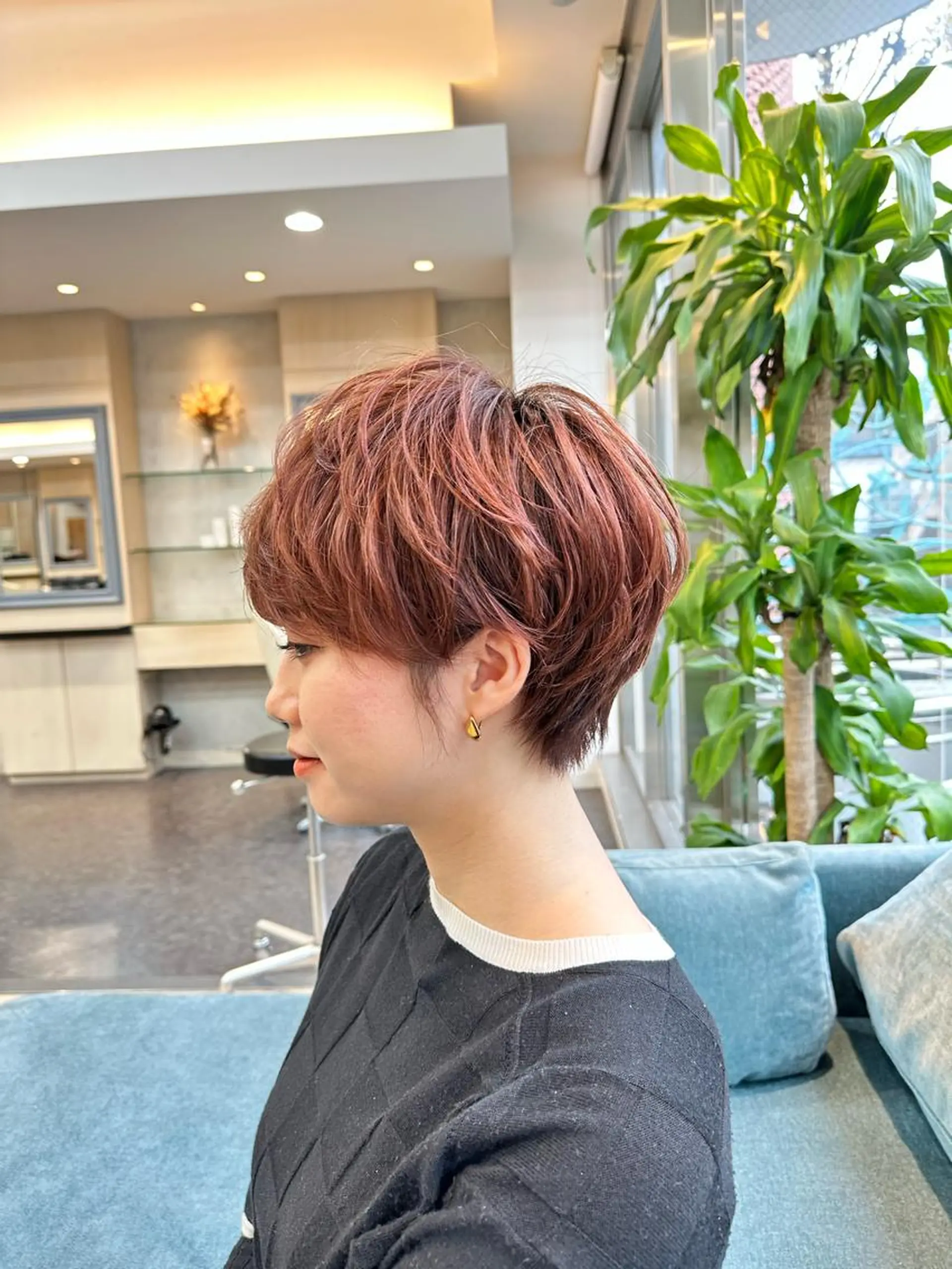 ショート ショートヘア カット ヘアカラー ショート/レイヤー カット/服部タカノリのヘアスタイル