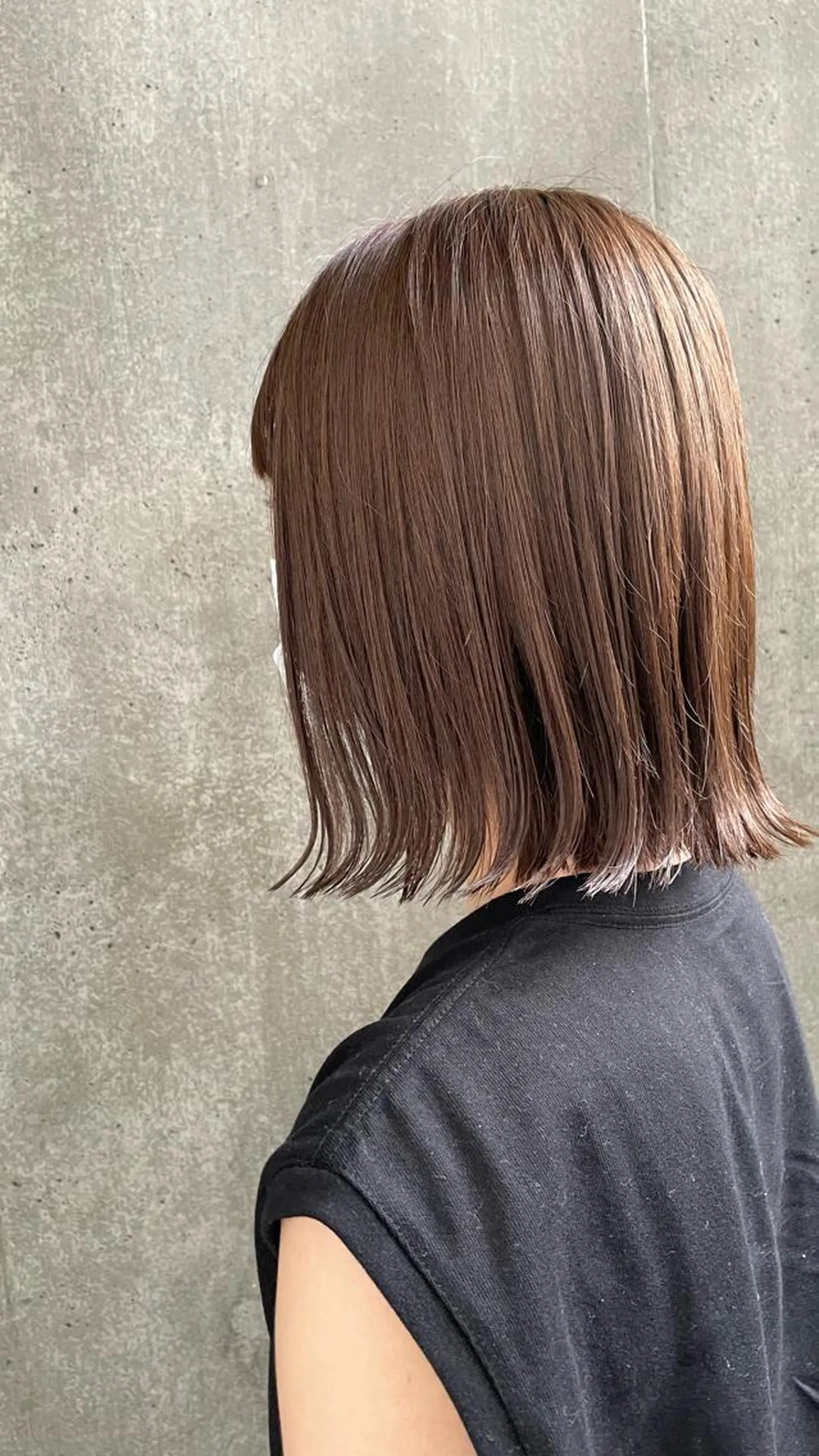 ミディアム もりたみかこ 美容師お休み中のヘアスタイル