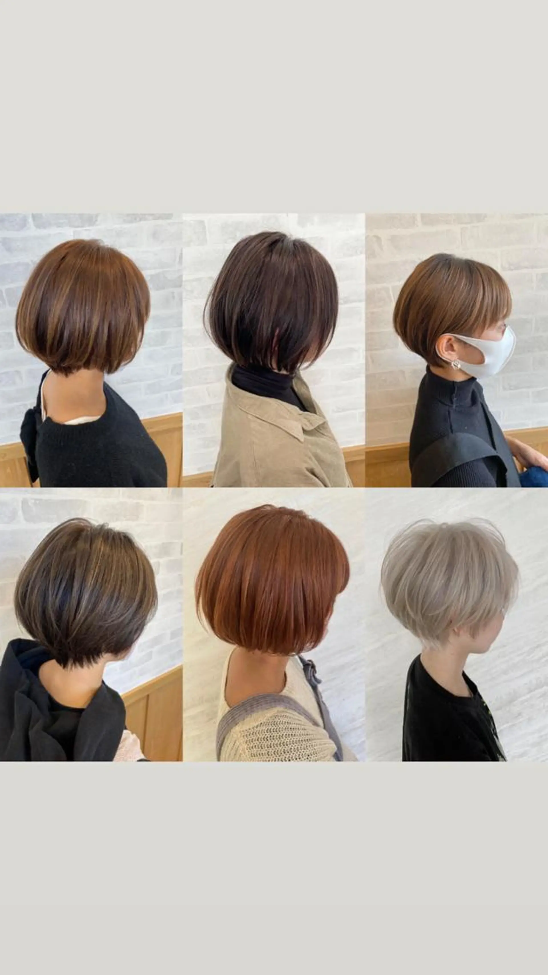 ショート カット ヘアカラー ショート＆ボブ ヒロシのヘアスタイル