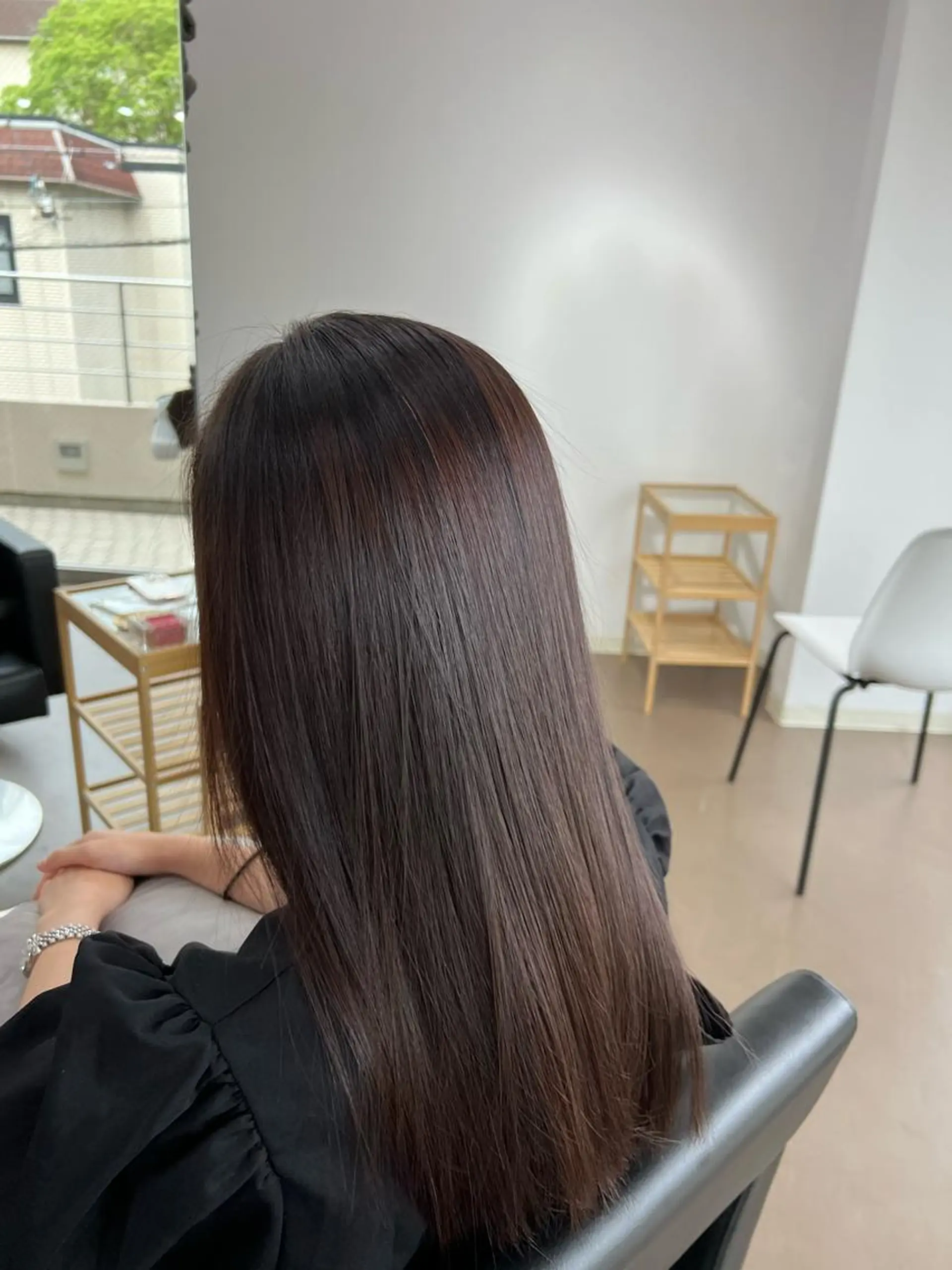ロング カラー ブリーチ ケアブリーチ ダブルカラー ハイライトカラー イルミナカラー 神戸ボブ✂️ ioe三宮/田 伸佳のヘアスタイル