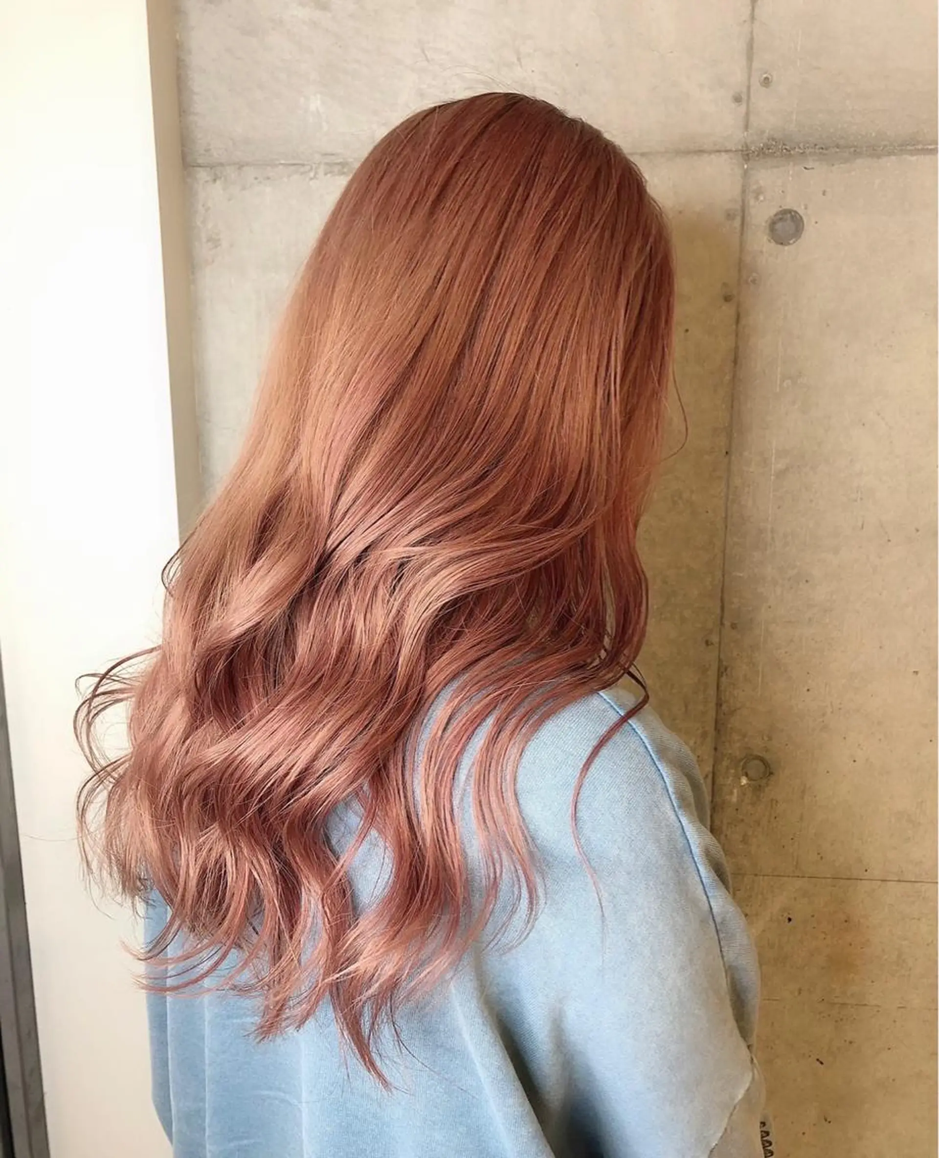 ロング カラー 💛ブリーチカラー /ブリーチ縮毛💛のヘアスタイル