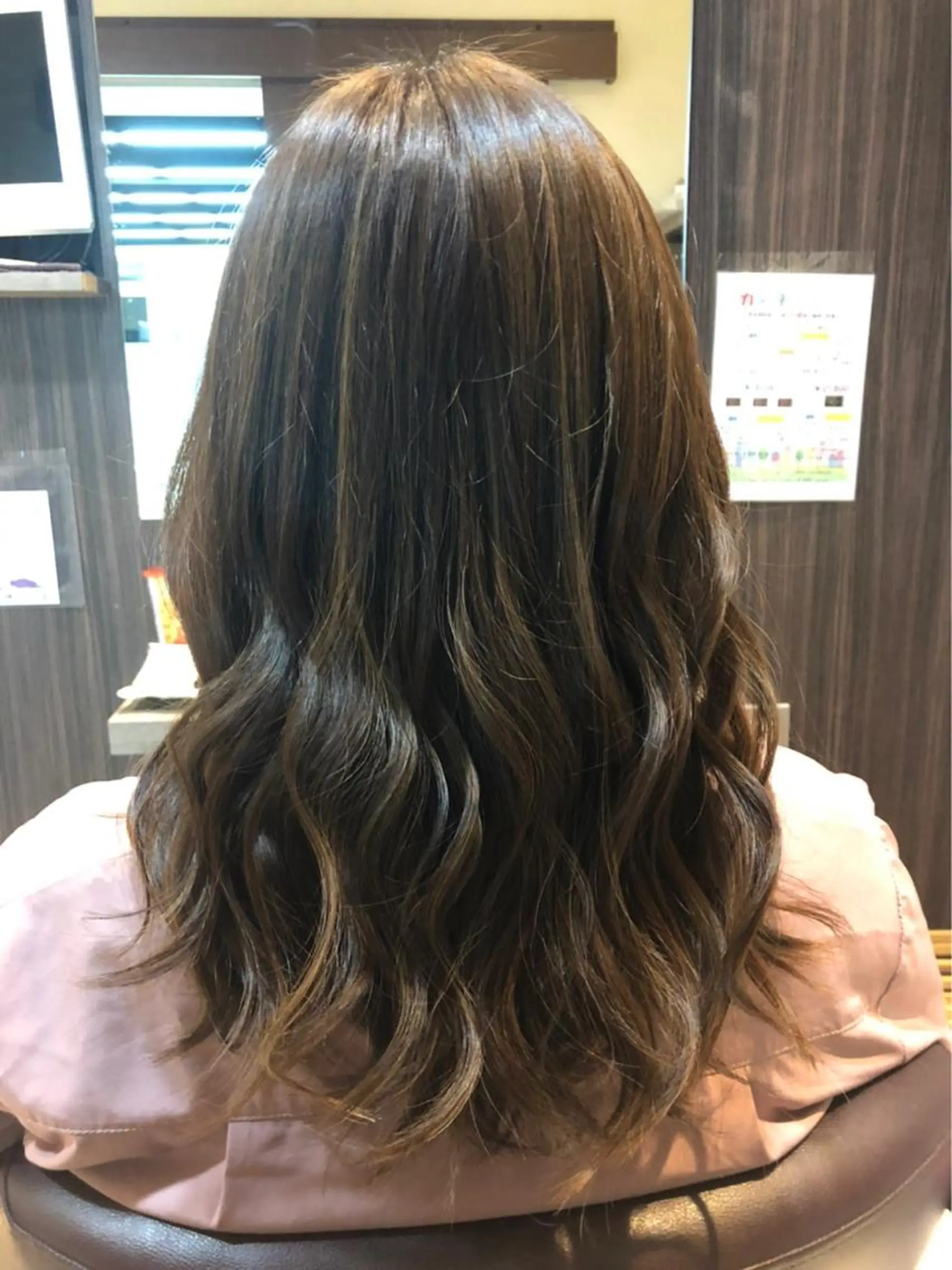 ミディアム カラー 巻ける縮毛矯正モデル 募集/kiryuのヘアスタイル